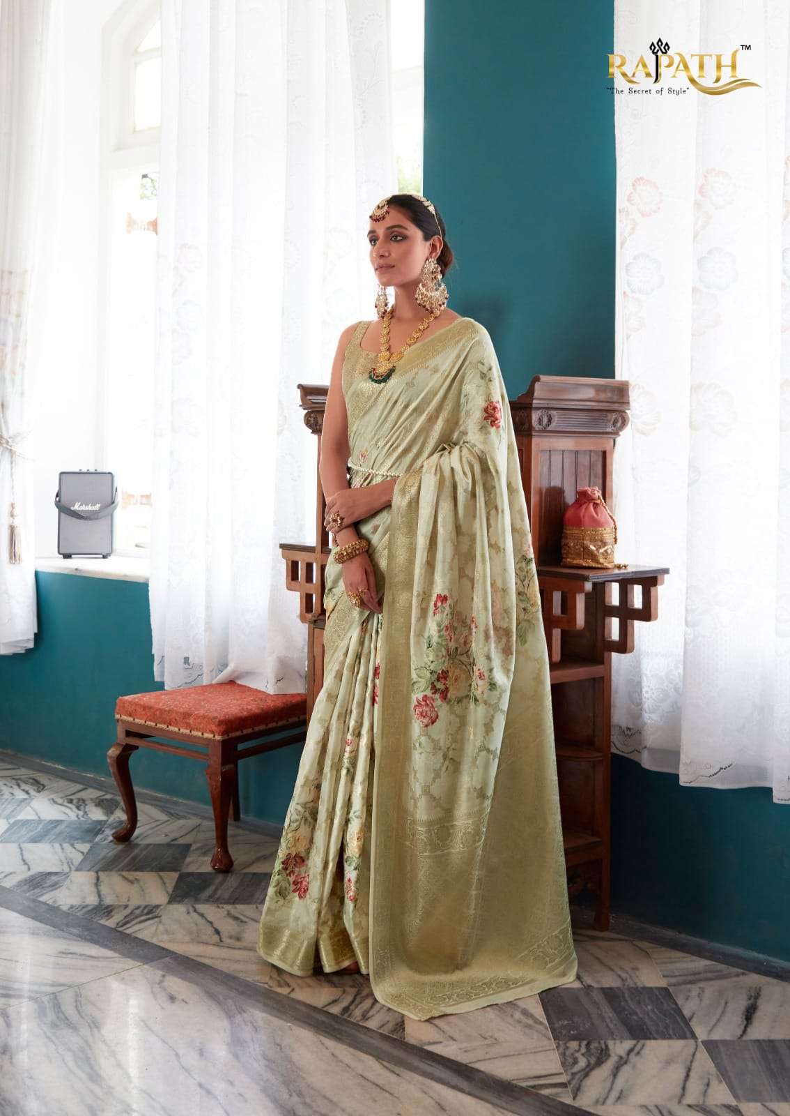 RAJPATH PRESENTS NEW CATALOUGE  FIONA SILK DESIGN NO-142006