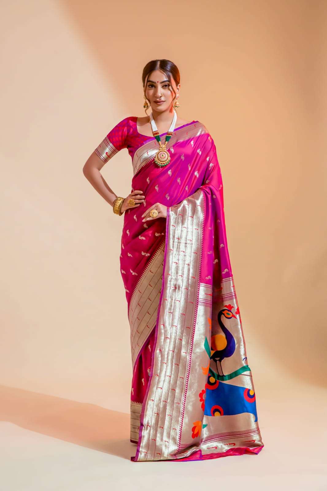 RAJPATH PRESENTS NEW CATALOUGE PAVITRA PAITHANI VOL-2 D.NO-1001