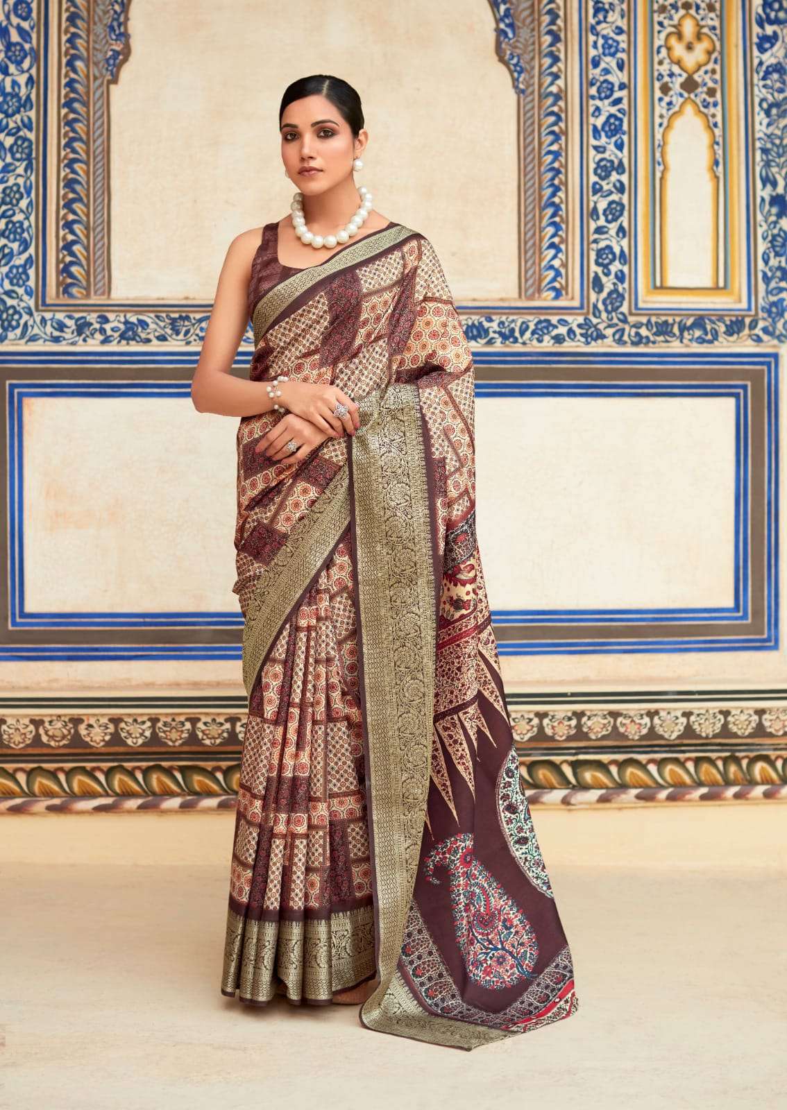 RAJPATH PRESENTS NEW CATALOUGE SAARIA SILK DESIGN-290001