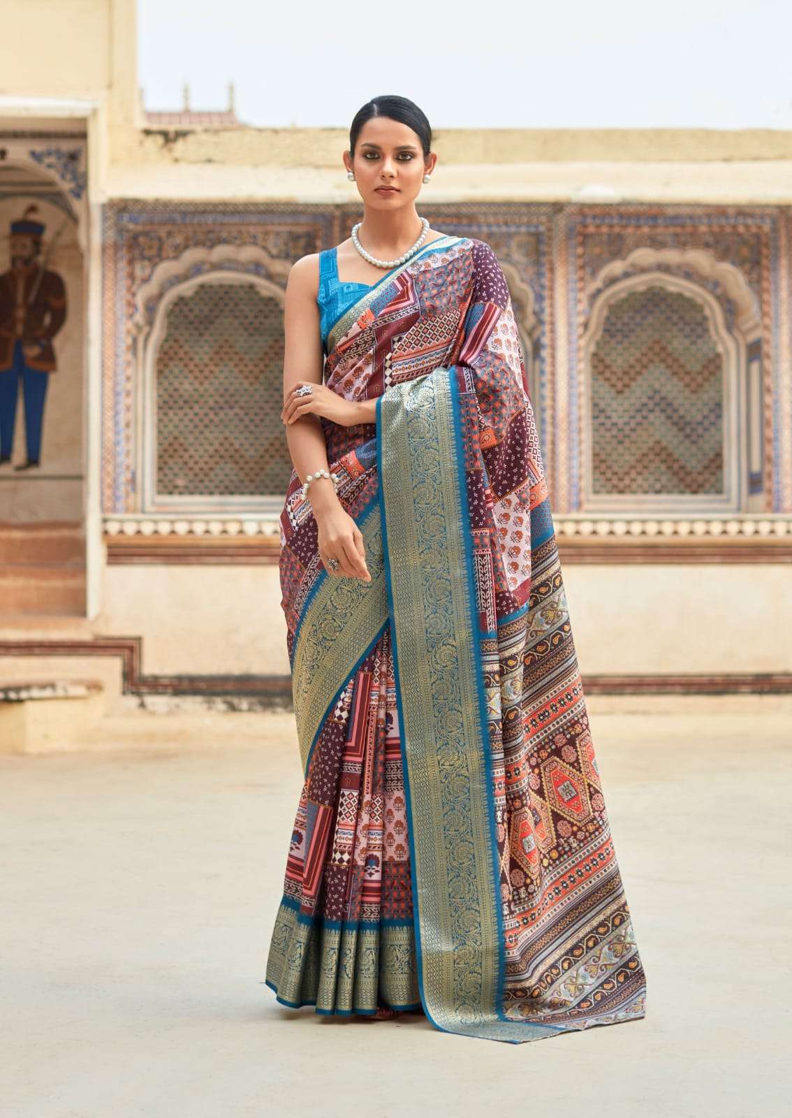 RAJPATH PRESENTS NEW CATALOUGE SAARIA SILK DESIGN-290002