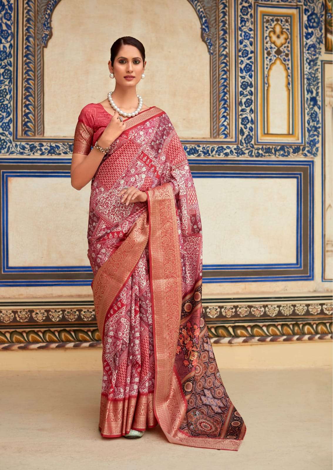 RAJPATH PRESENTS NEW CATALOUGE SAARIA SILK DESIGN-290003