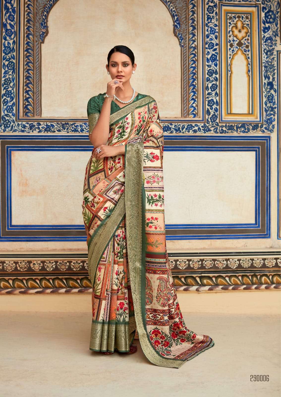 RAJPATH PRESENTS NEW CATALOUGE SAARIA SILK DESIGN-290006