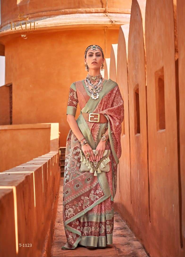 RATH BRAND LAUNCH NEW CATALOUGE MRUGNAYANI DESIGN NO- T-1123