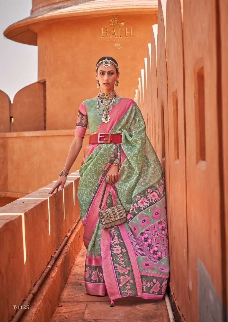 RATH BRAND LAUNCH NEW CATALOUGE MRUGNAYANI DESIGN NO- T-1125