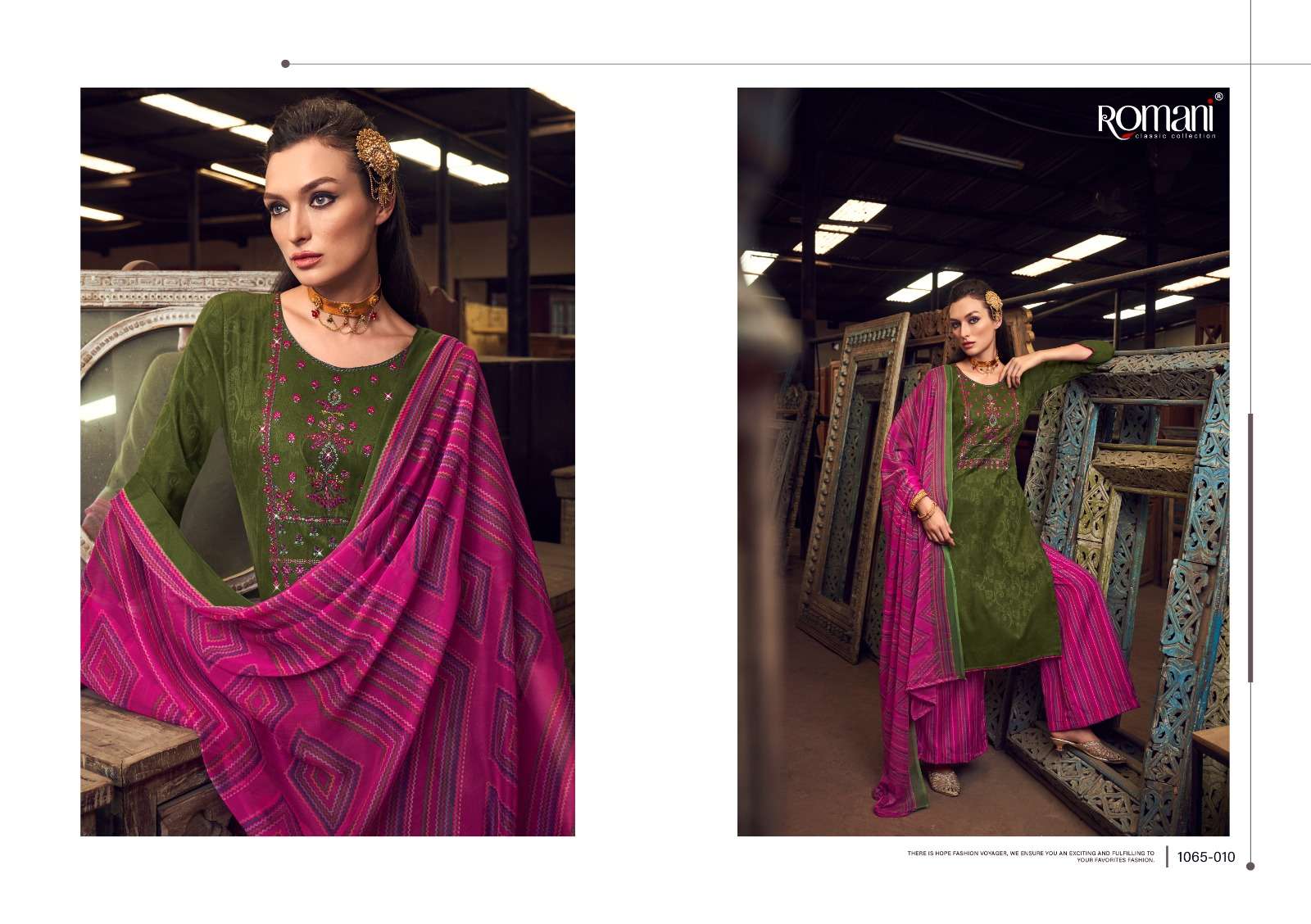 ROMANI PRESENTS NEW CATALOUGE MANVIKA 