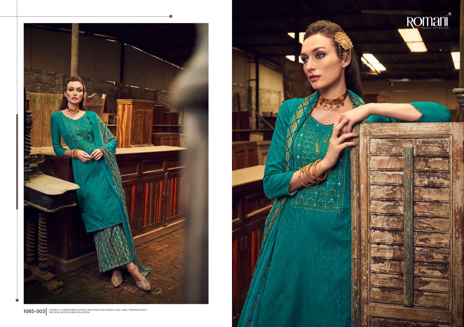 ROMANI PRESENTS NEW CATALOUGE MANVIKA 