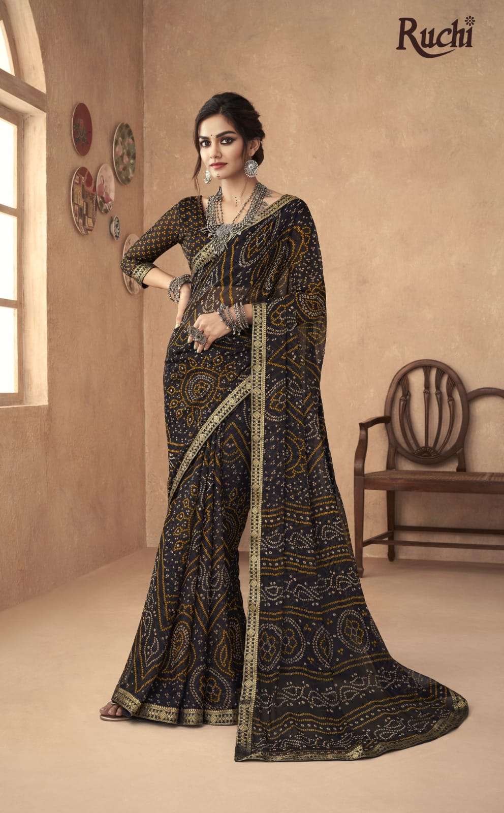 RUCHI PRESENTS NEW CATALOUGE SIMAYA 18 DESIGN NO-25802 C