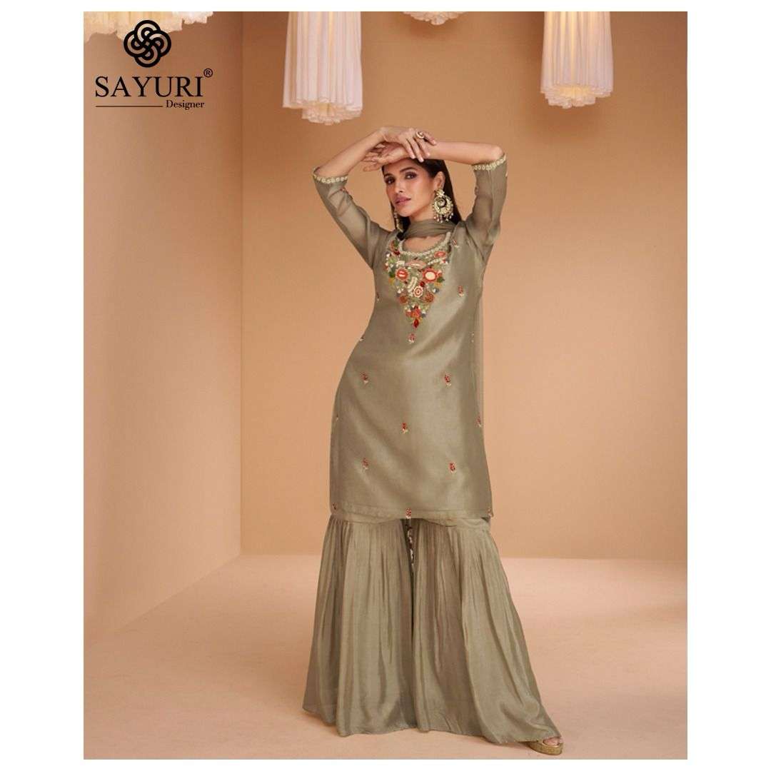 SAYURI DESIGNER PRESENTS NEW CATALOUGE CHANDNI DESIGN NO-5414