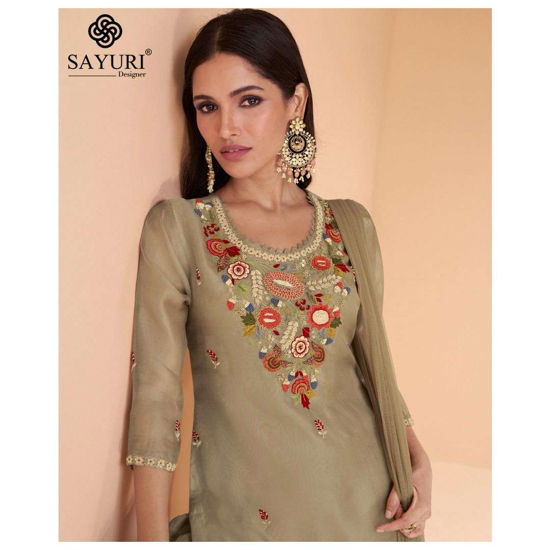 SAYURI DESIGNER PRESENTS NEW CATALOUGE CHANDNI DESIGN NO-5414