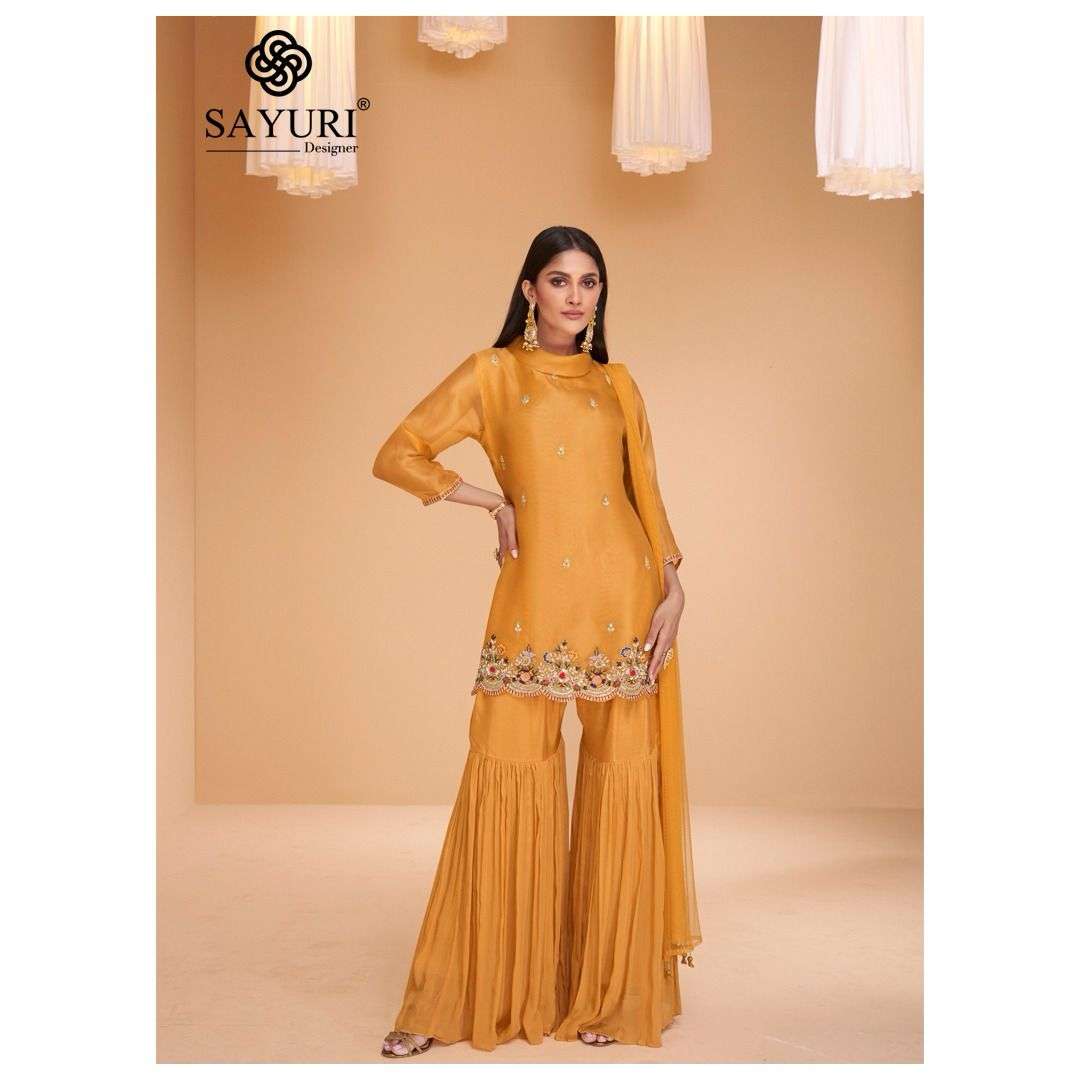 SAYURI DESIGNER PRESENTS NEW CATALOUGE CHANDNI DESIGN NO-5415