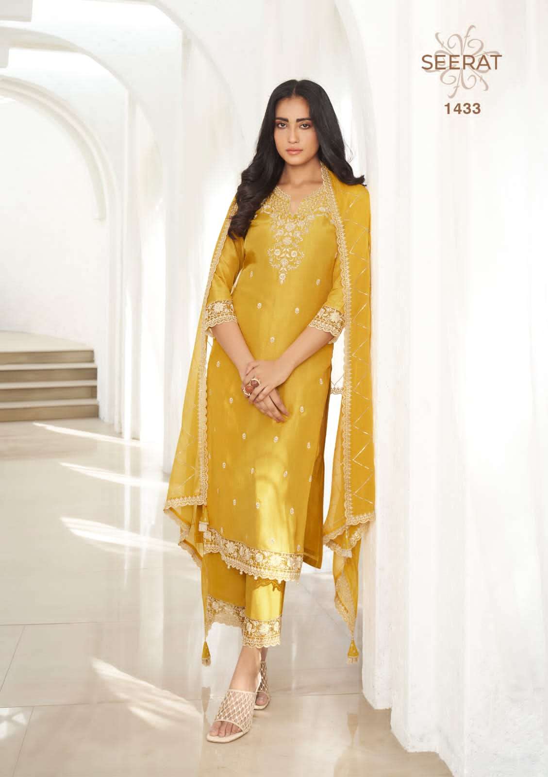 SEERAT LAUNCH NEW CATALOUGE DESIGN 1433 TO 1438