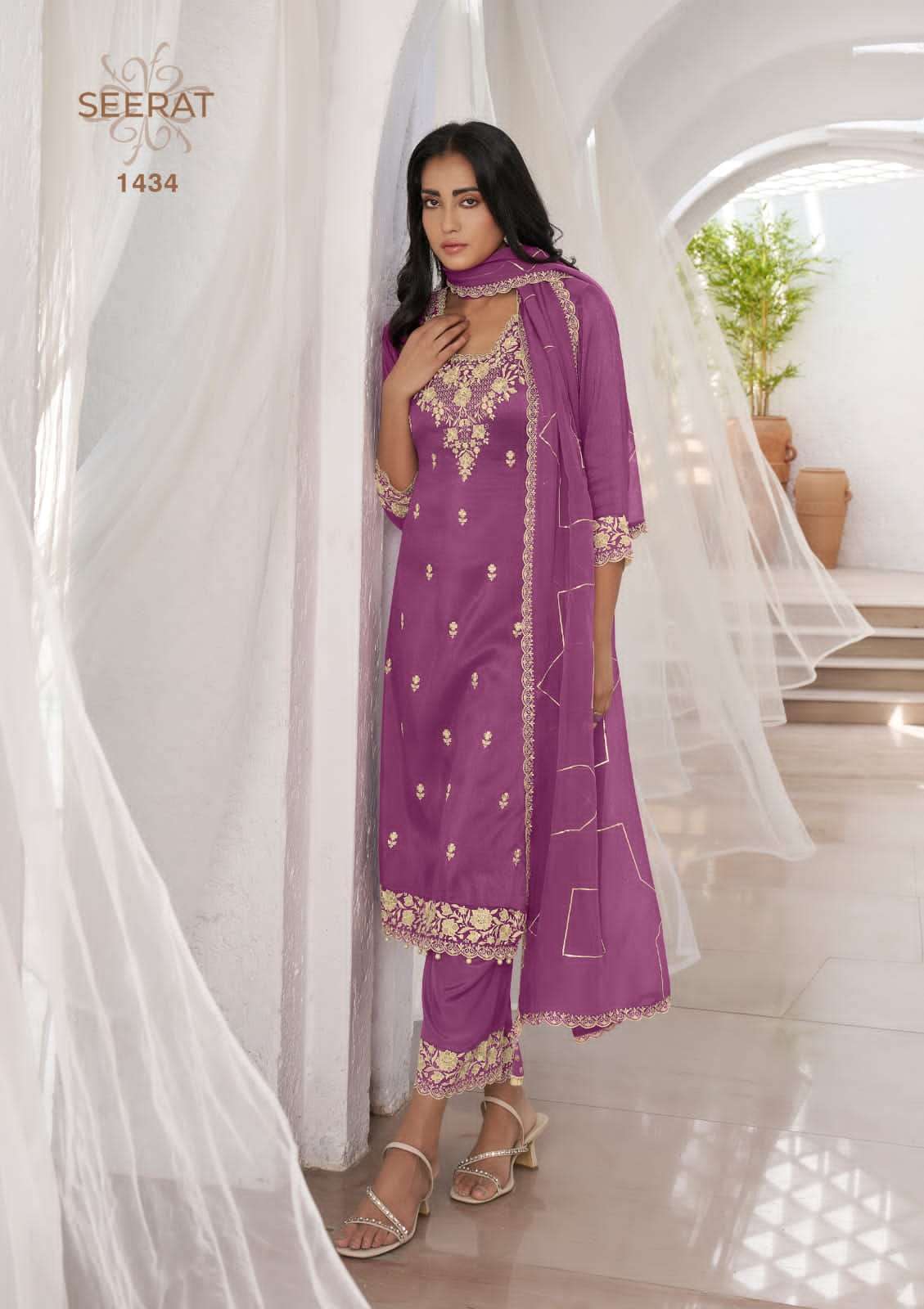 SEERAT LAUNCH NEW CATALOUGE DESIGN 1433 TO 1438