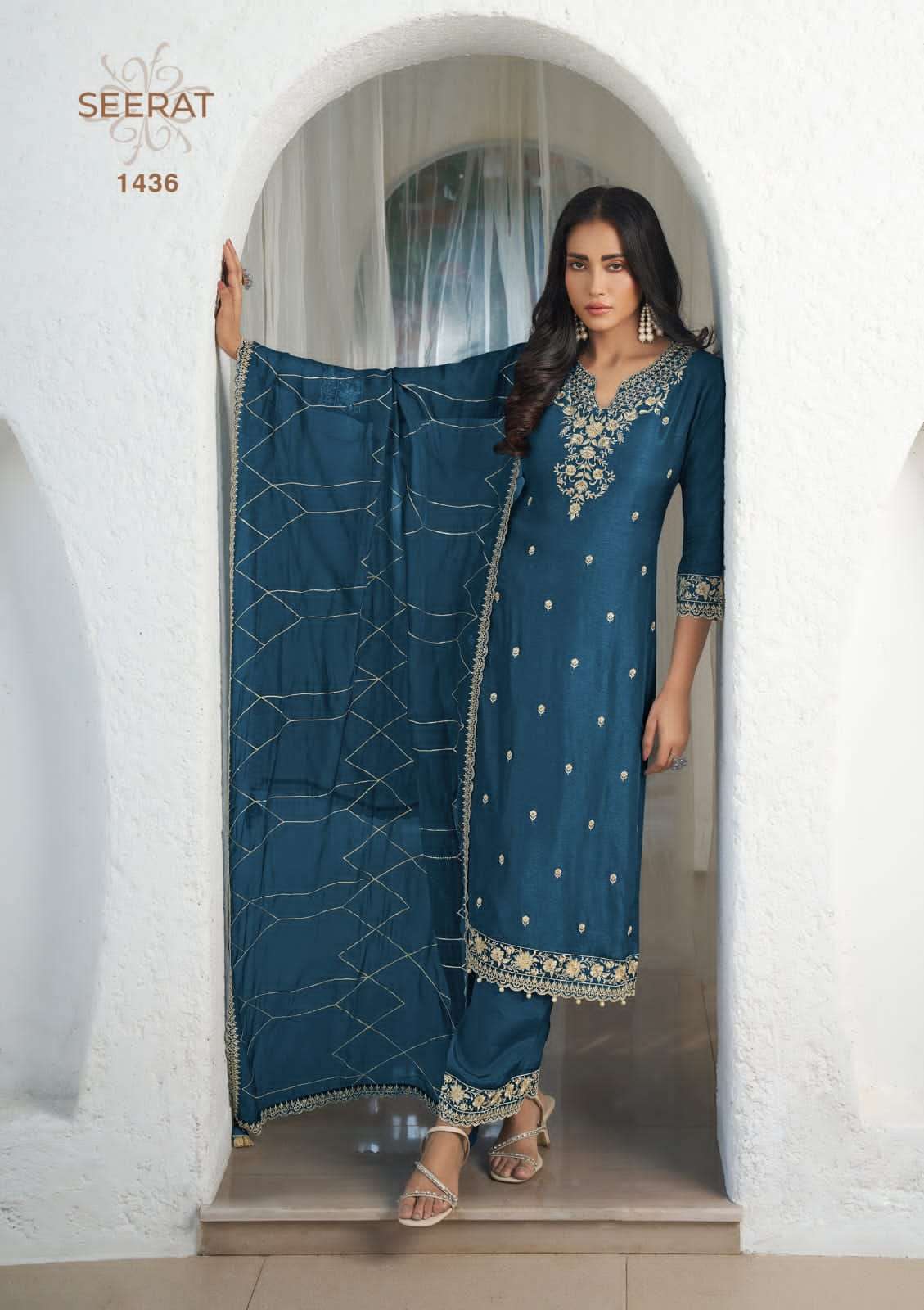 SEERAT LAUNCH NEW CATALOUGE DESIGN 1433 TO 1438