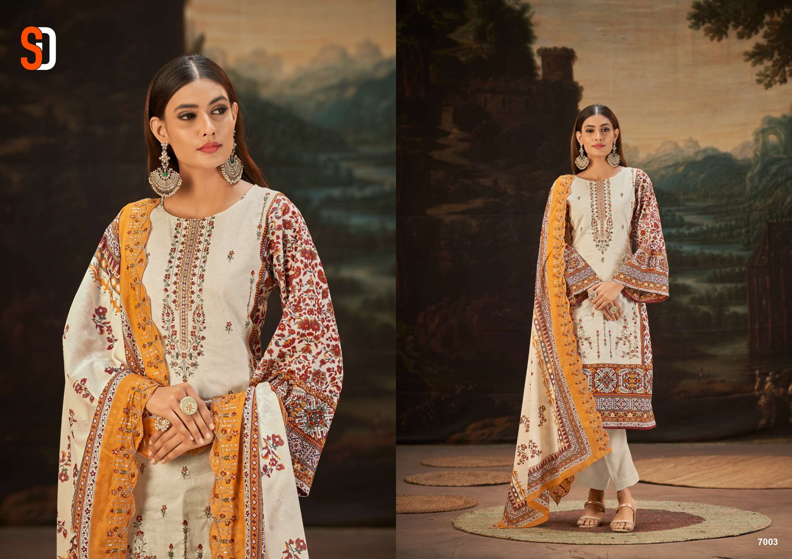  SHARDDHA DESIGNER PRESENTS NEW CATALOUGE BIN SAEED VOL-7    