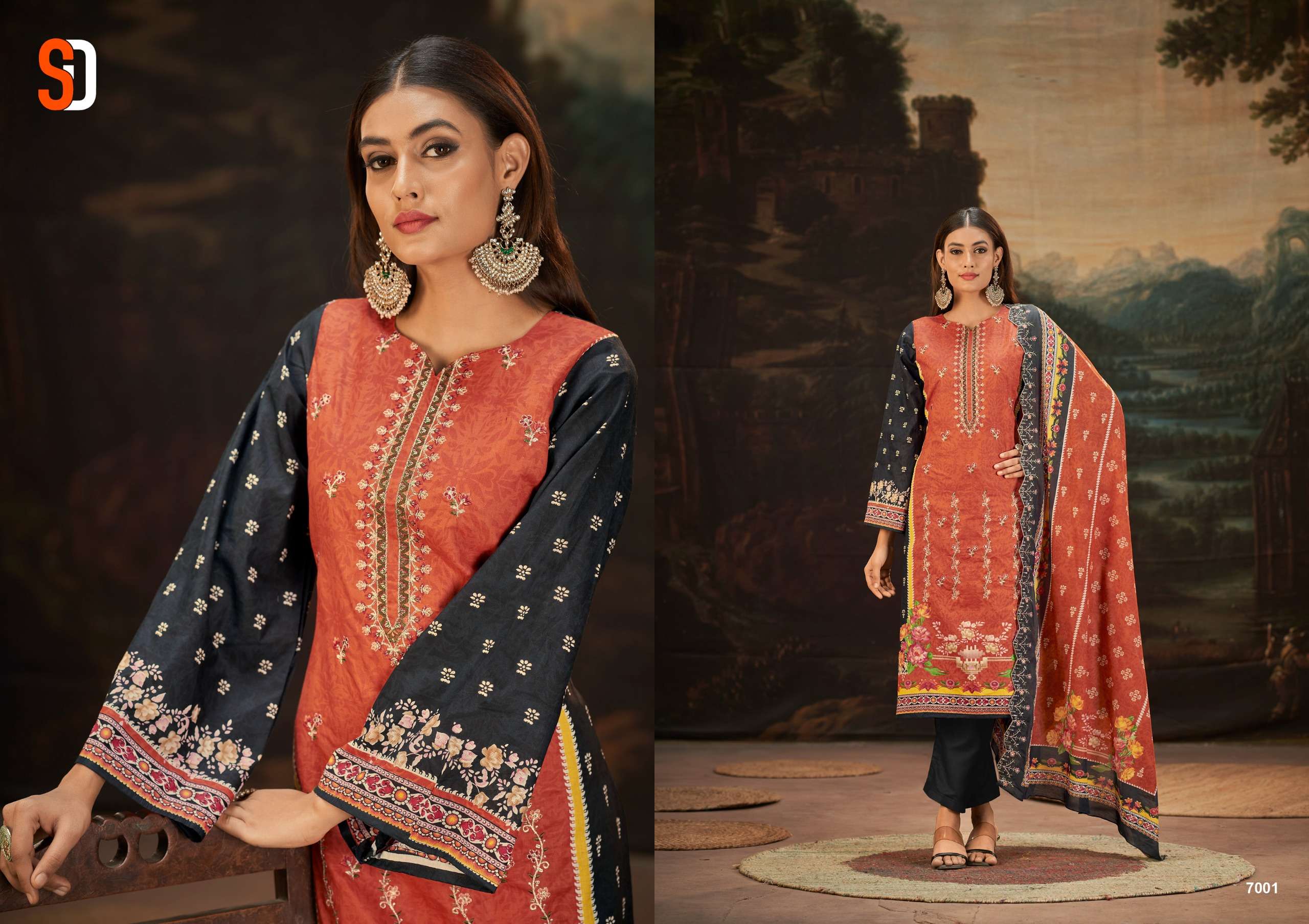  SHARDDHA DESIGNER PRESENTS NEW CATALOUGE BIN SAEED VOL-7    