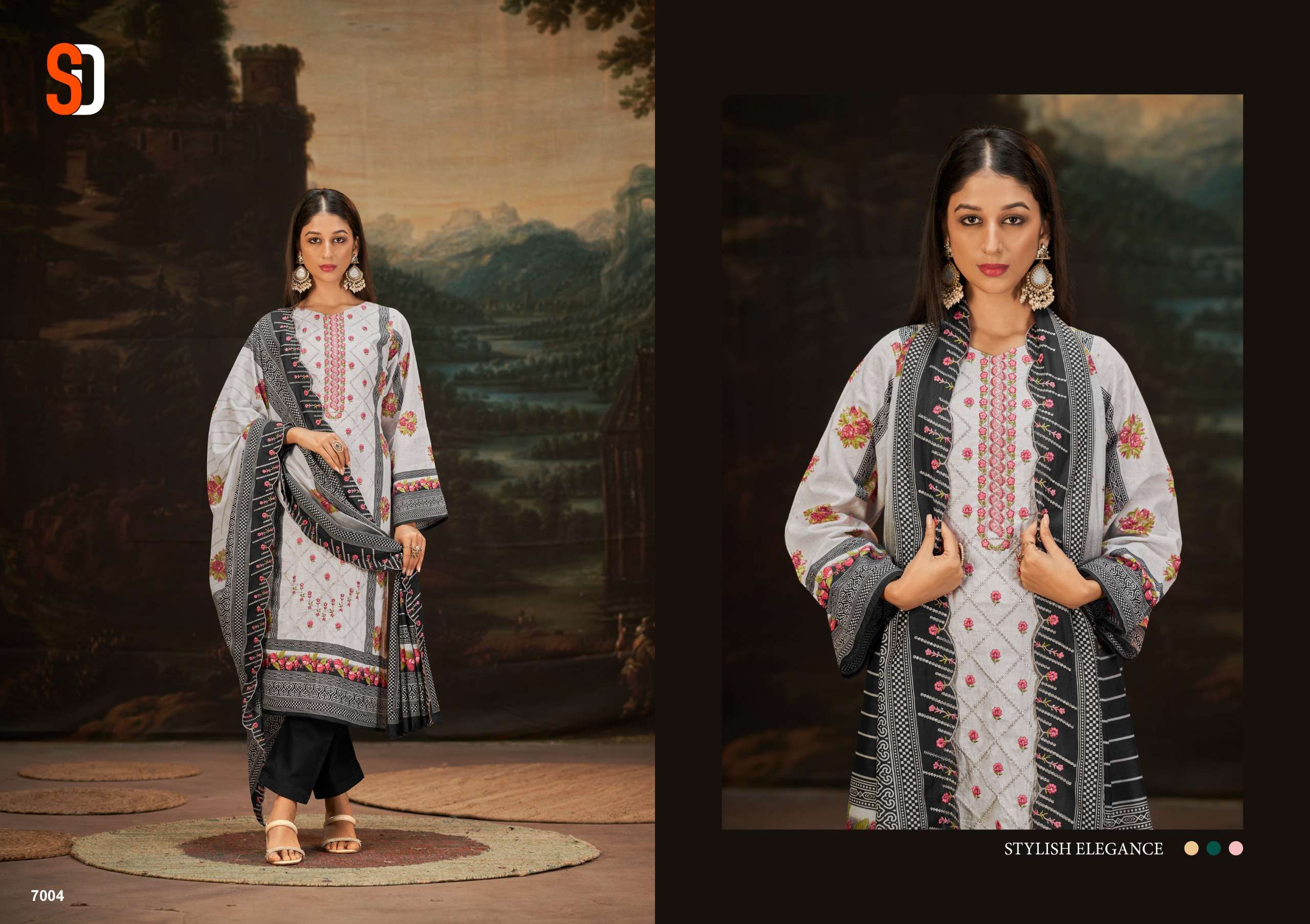 SHARDDHA DESIGNER PRESENTS NEW CATALOUGE BIN SAEED VOL-7    