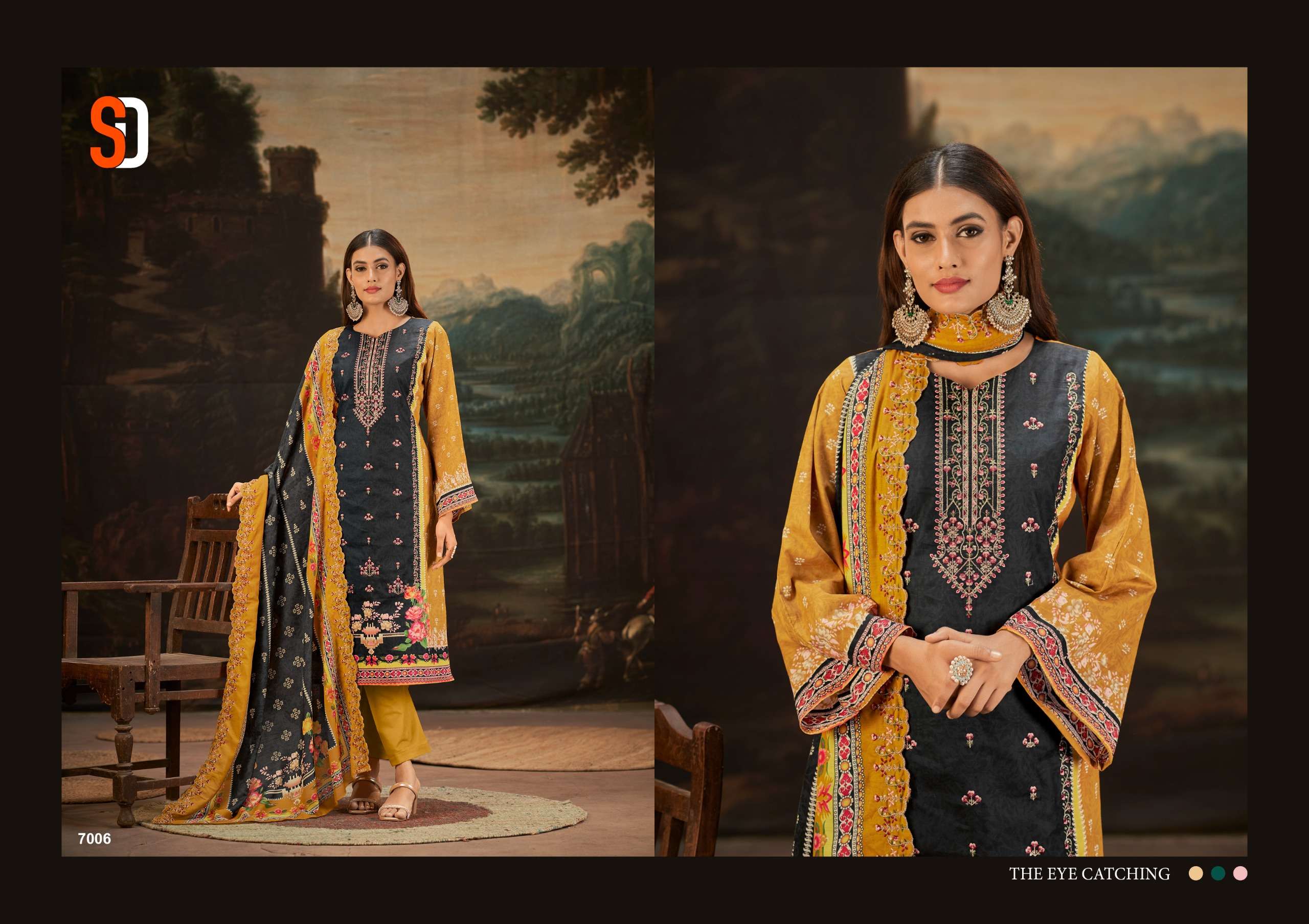 SHARDDHA DESIGNER PRESENTS NEW CATALOUGE BIN SAEED VOL-7    