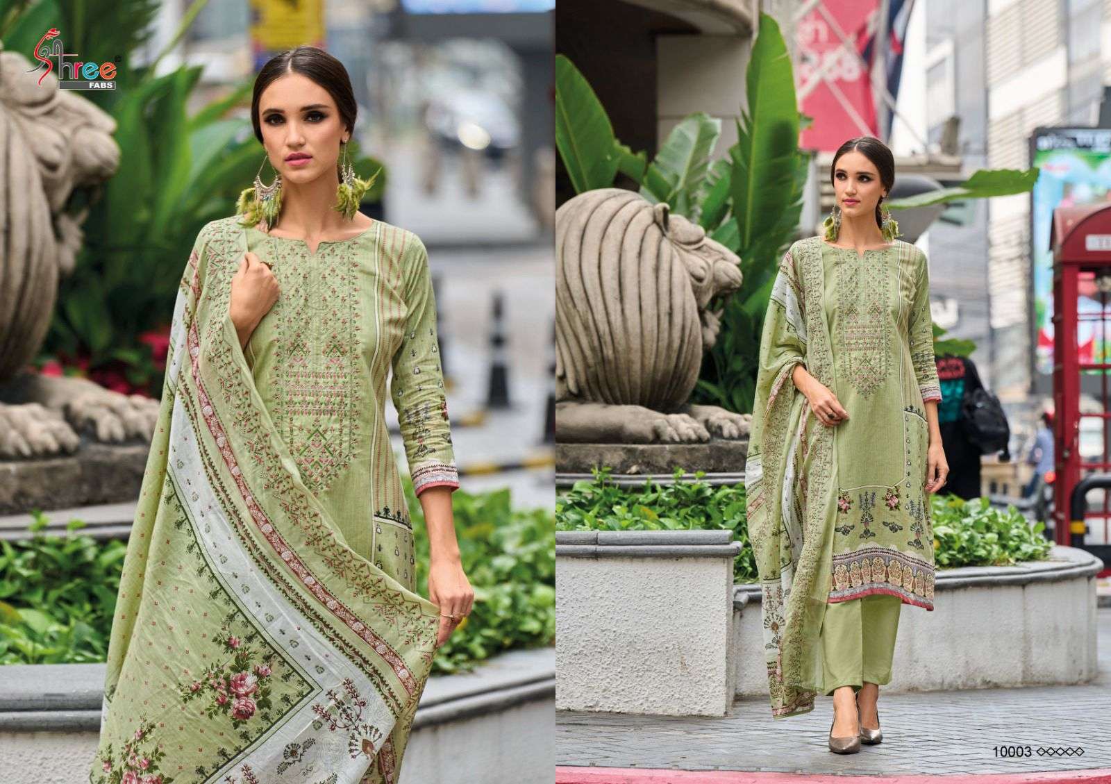 SHREE FABS PRESENTS NEW CATALOUGE BIN SAEED  LAWN COLLECTION VOL 10