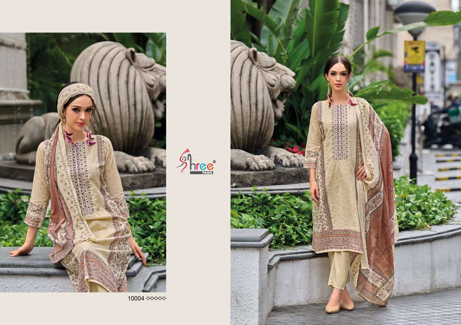 SHREE FABS PRESENTS NEW CATALOUGE BIN SAEED  LAWN COLLECTION VOL 10