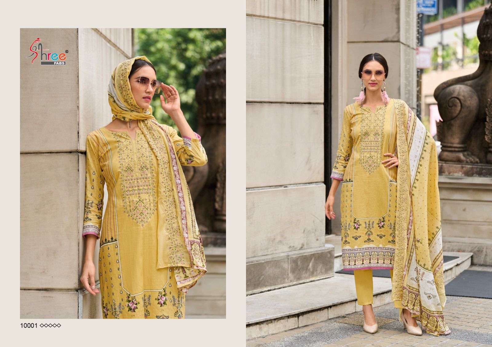 SHREE FABS PRESENTS NEW CATALOUGE BIN SAEED  LAWN COLLECTION VOL 10