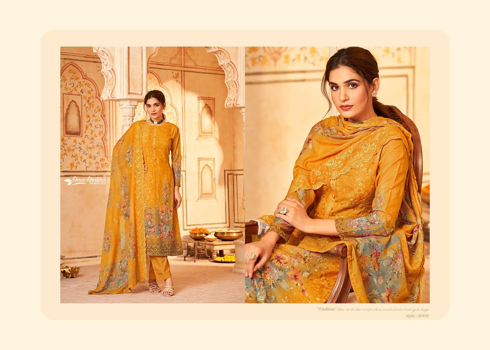 SHREE SHALIKA FASHION PRESENTS NEW CATALOUGE MAHJABEEN VOL-3