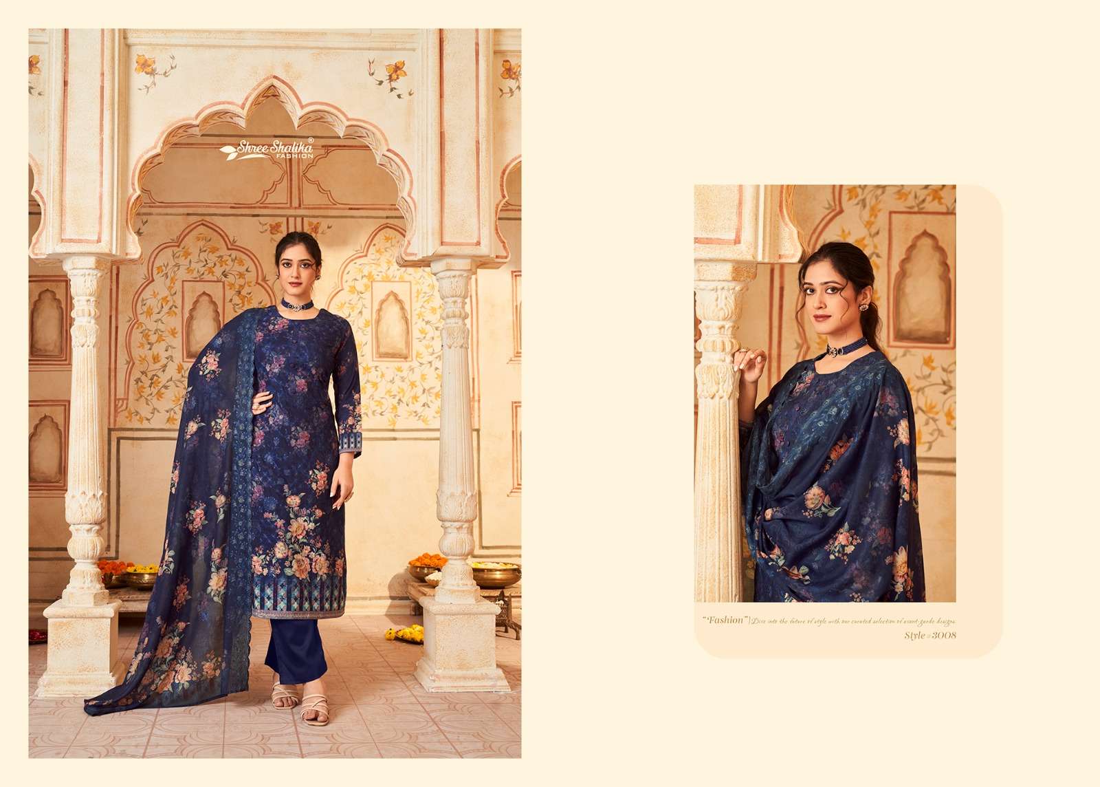 SHREE SHALIKA FASHION PRESENTS NEW CATALOUGE MAHJABEEN VOL-3