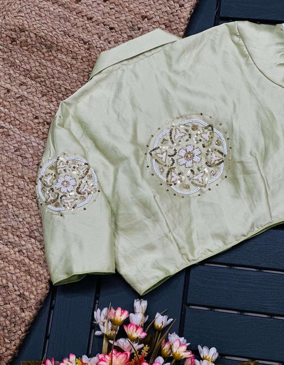 TEXOFAB PRESENTS NEW CATALOUGE DESIGN NO:--  HHB-11 COLOUR : BLUE