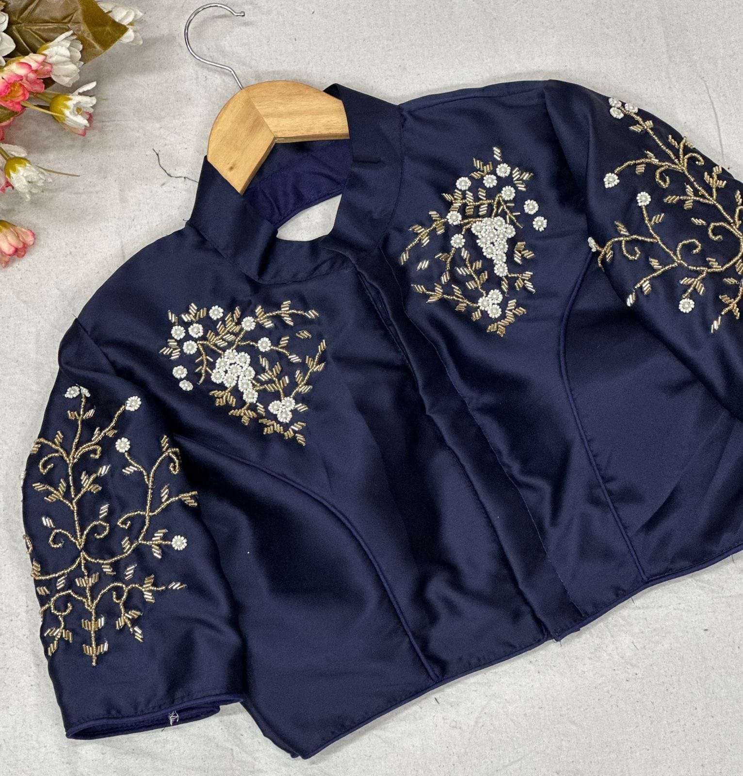 TEXOFAB PRESENTS NEW CATALOUGE DESIGN NO :- HHB-13 COLOUR : BLUE