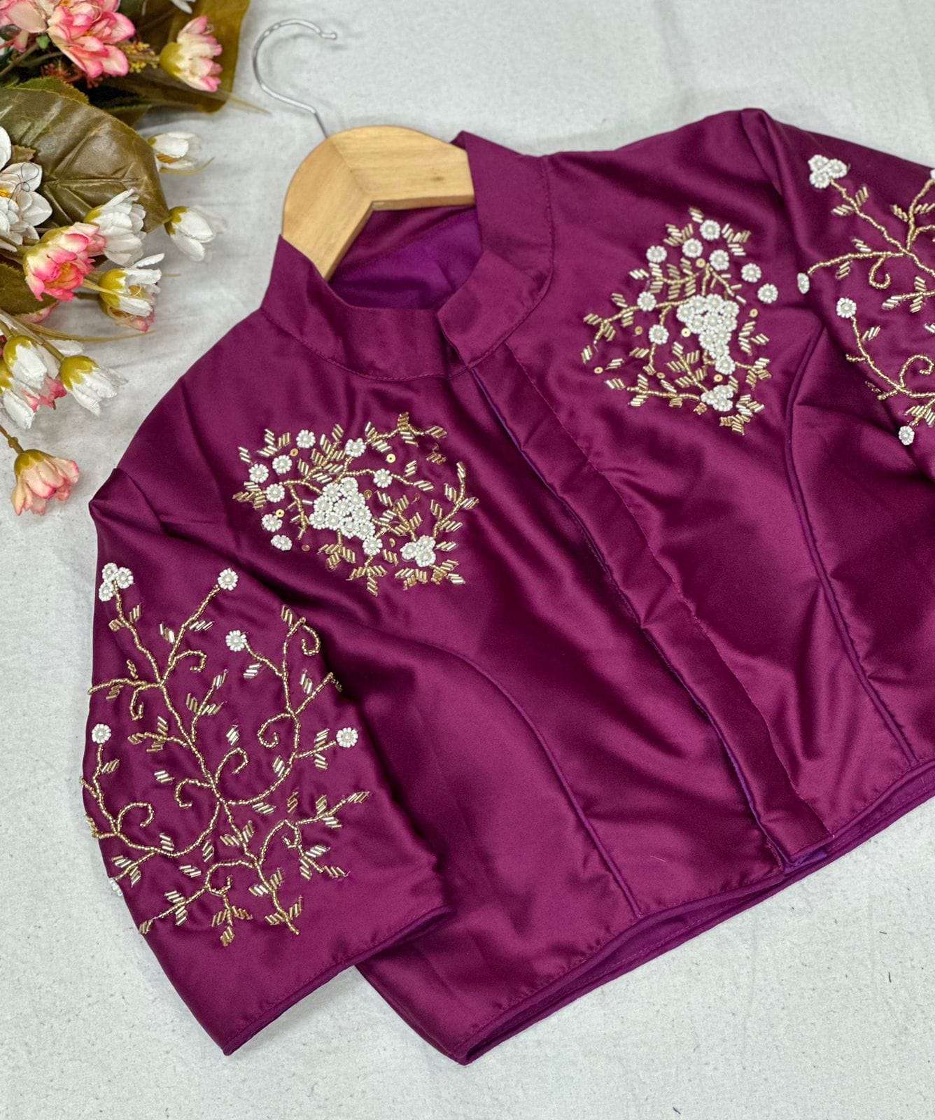 TEXOFAB PRESENTS NEW CATALOUGE DESIGN NO :- HHB-13 COLOUR : WINE