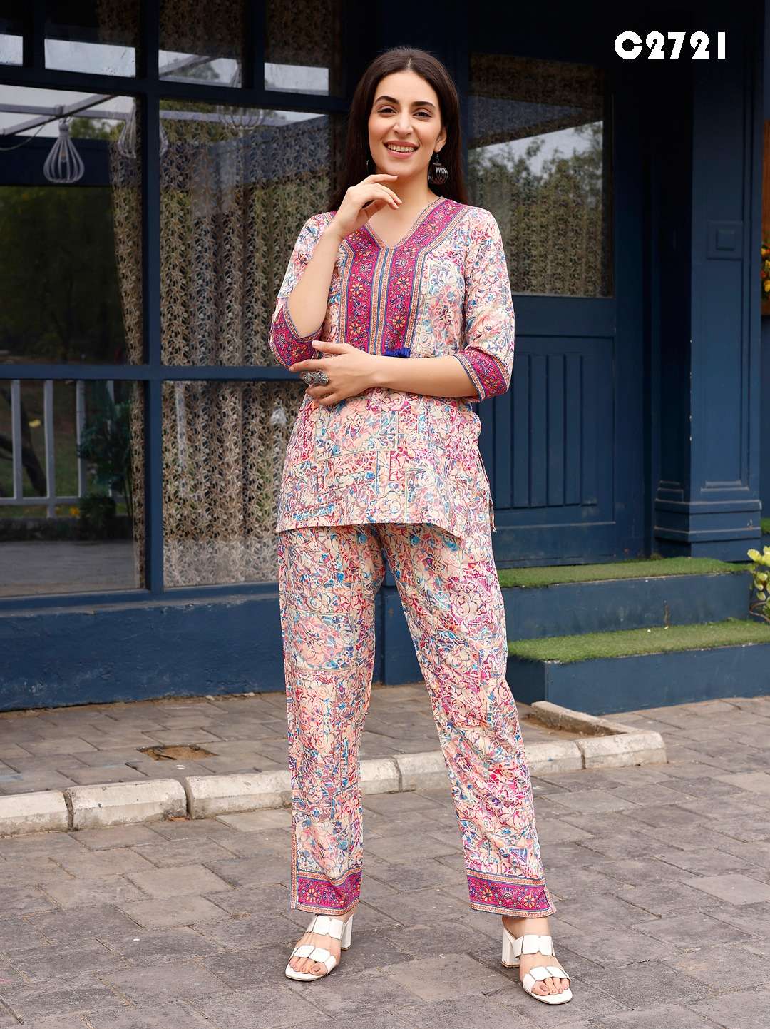 TEXOFAB PRESENTS NEW CATALOUGE EESHA VOL 02 DESIGN NO-C2721