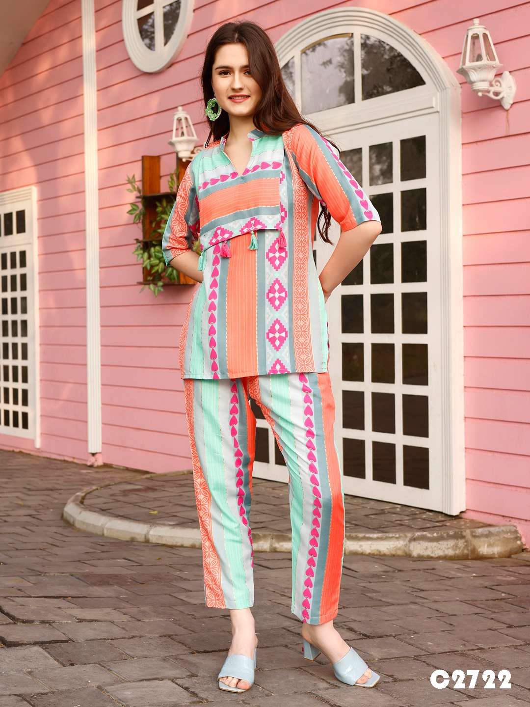 TEXOFAB PRESENTS NEW CATALOUGE EESHA VOL 02 DESIGN NO-C2722