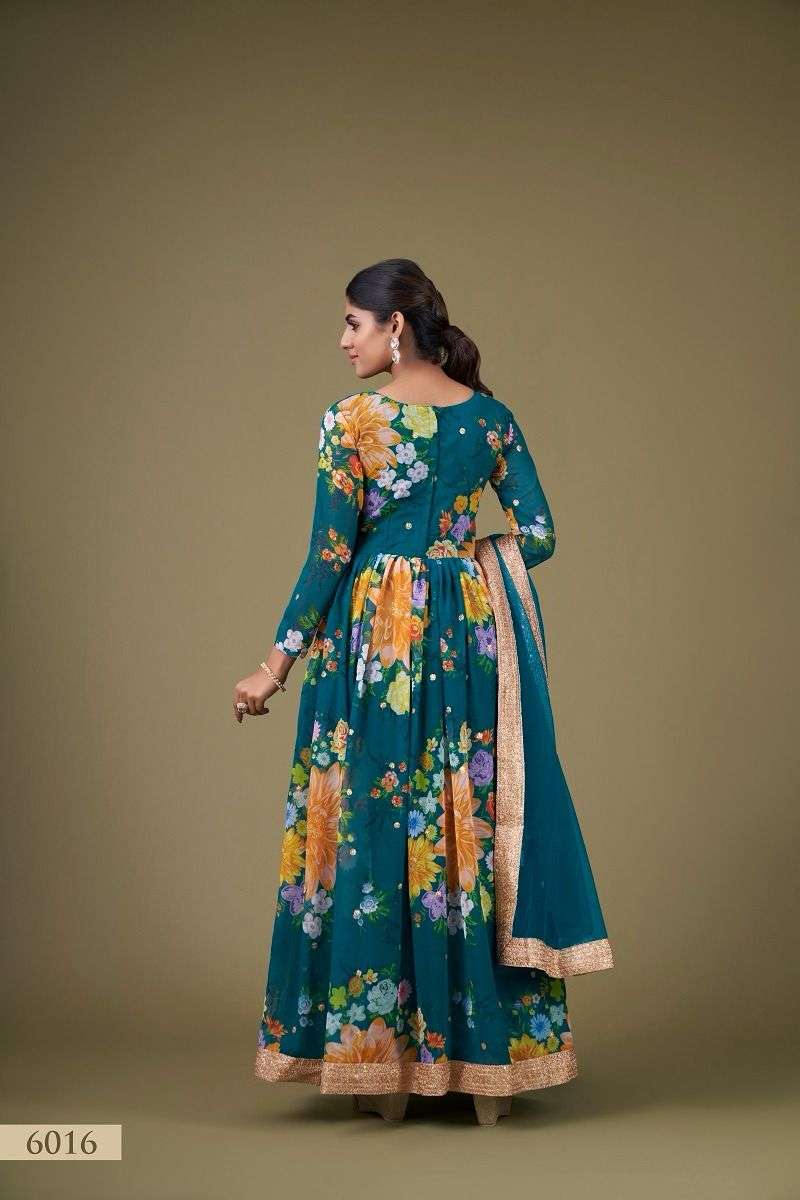 TEXOFAB PRESENTS NEW CATALOUGE FLORAL VOL-1 DESIGN NO-6016