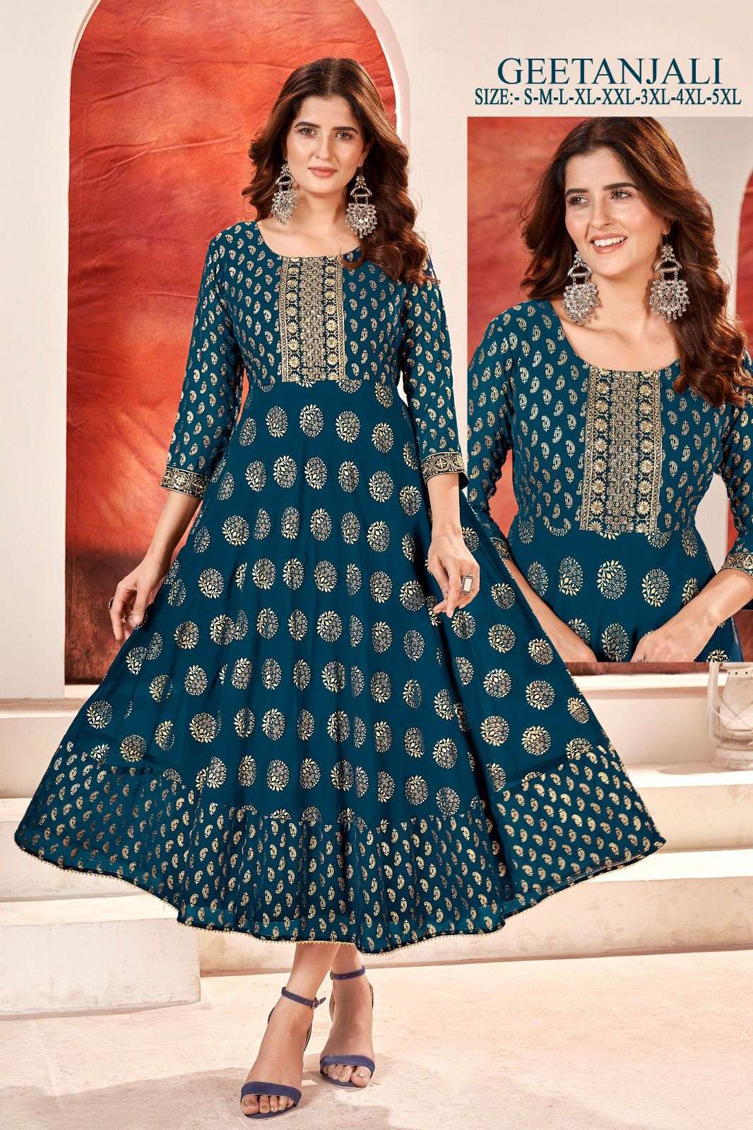 TEXOFAB PRESENTS NEW CATALOUGE GEETANJALI D.NO-102