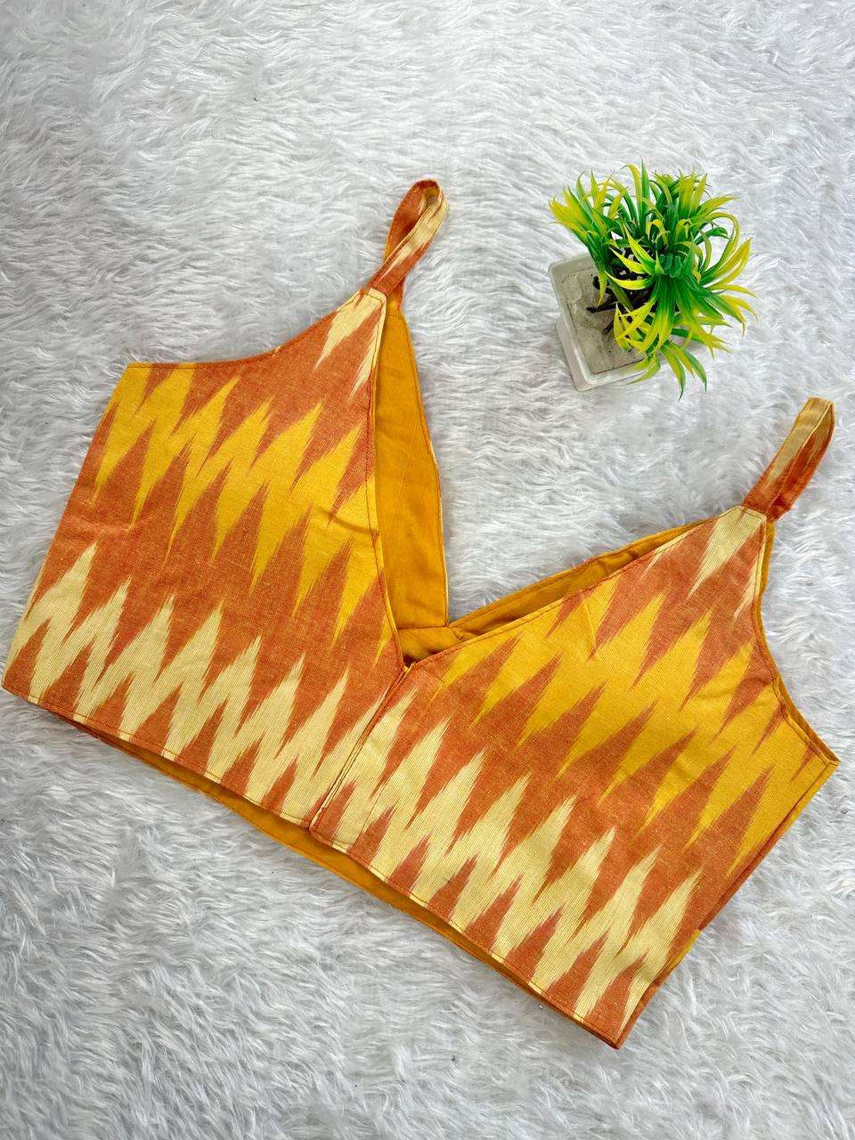 TEXOFAB PRESENTS NEW CATALOUGE IKKAT 10 , COLOUR MIX YLW