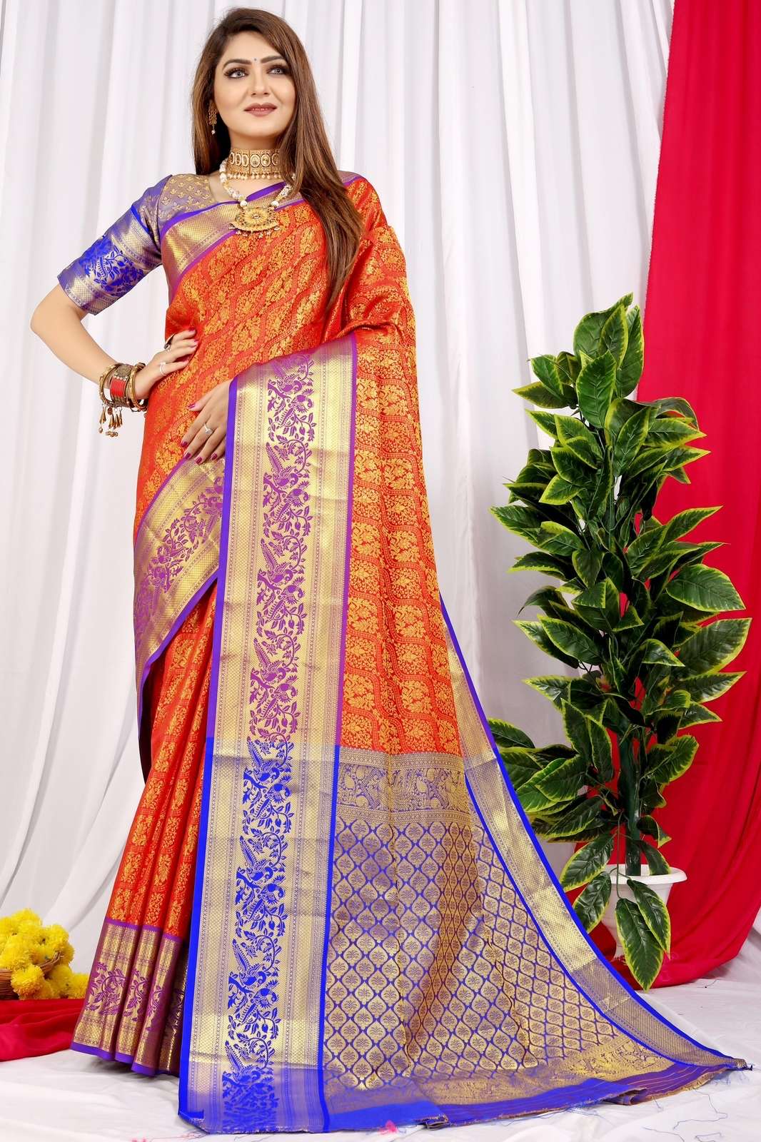 TEXOFAB PRESENTS NEW CATALOUGE PANKHUDI SILK 1011
