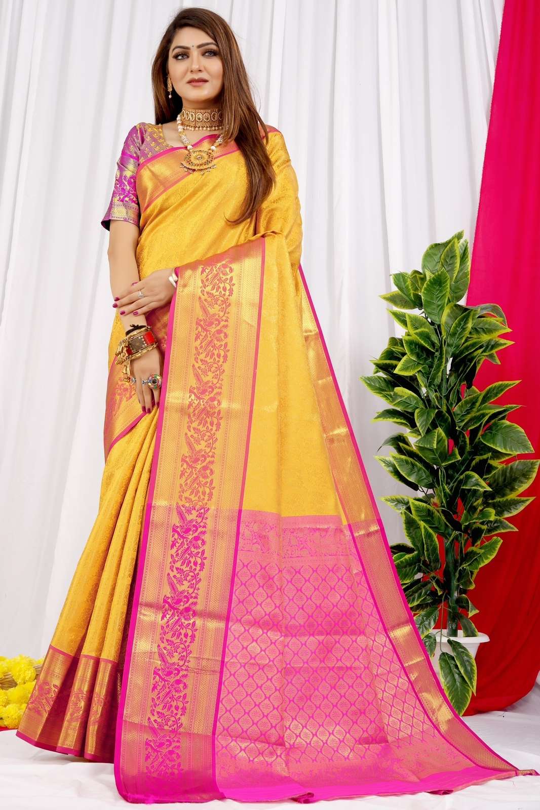 TEXOFAB PRESENTS NEW CATALOUGE PANKHUDI SILK 1012