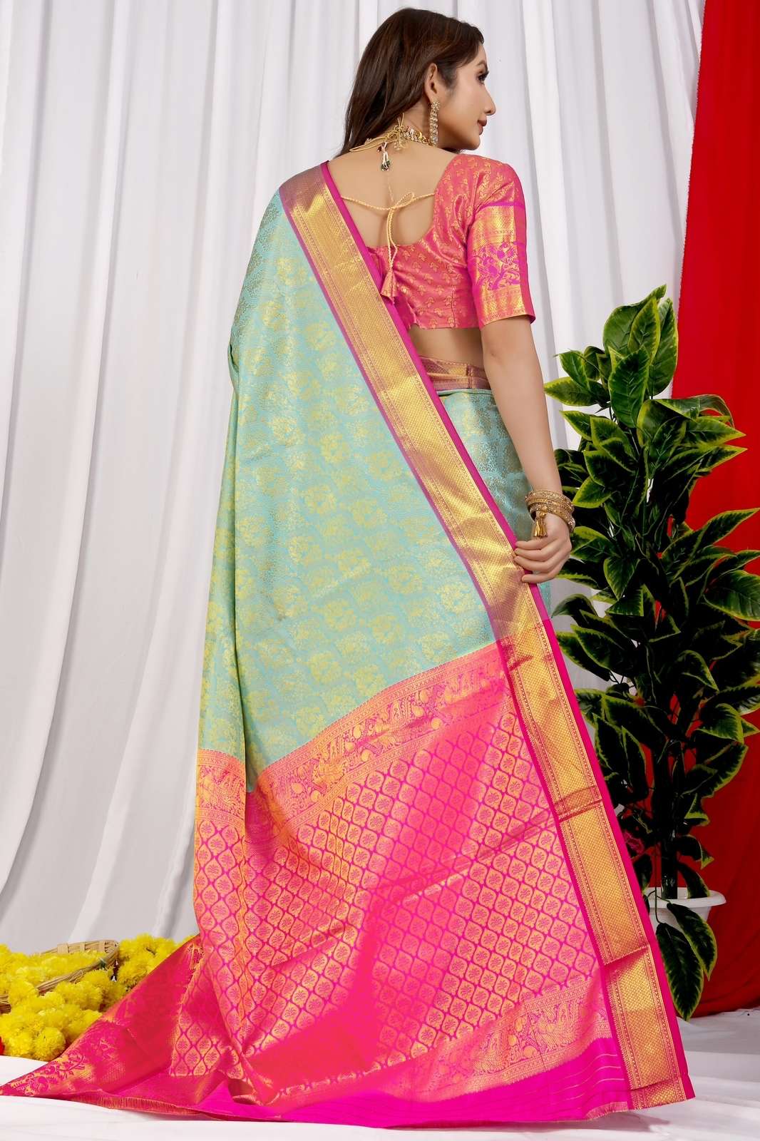 TEXOFAB PRESENTS NEW CATALOUGE PANKHUDI SILK 1014