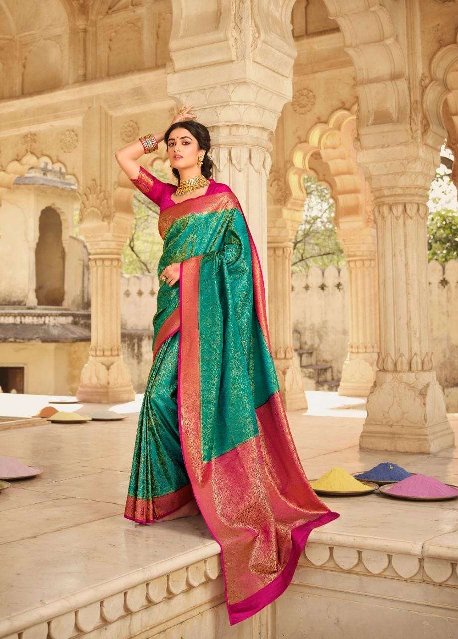 TEXOFAB PRESENTS NEW CATALOUGE SAKSHI SILK DESIGN = 0003