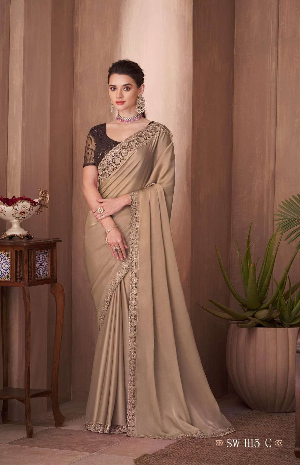 TFH PRESENTS NEW CATALOUGE SANDALWOOD ,  DESIGN NO- SW 1115 C