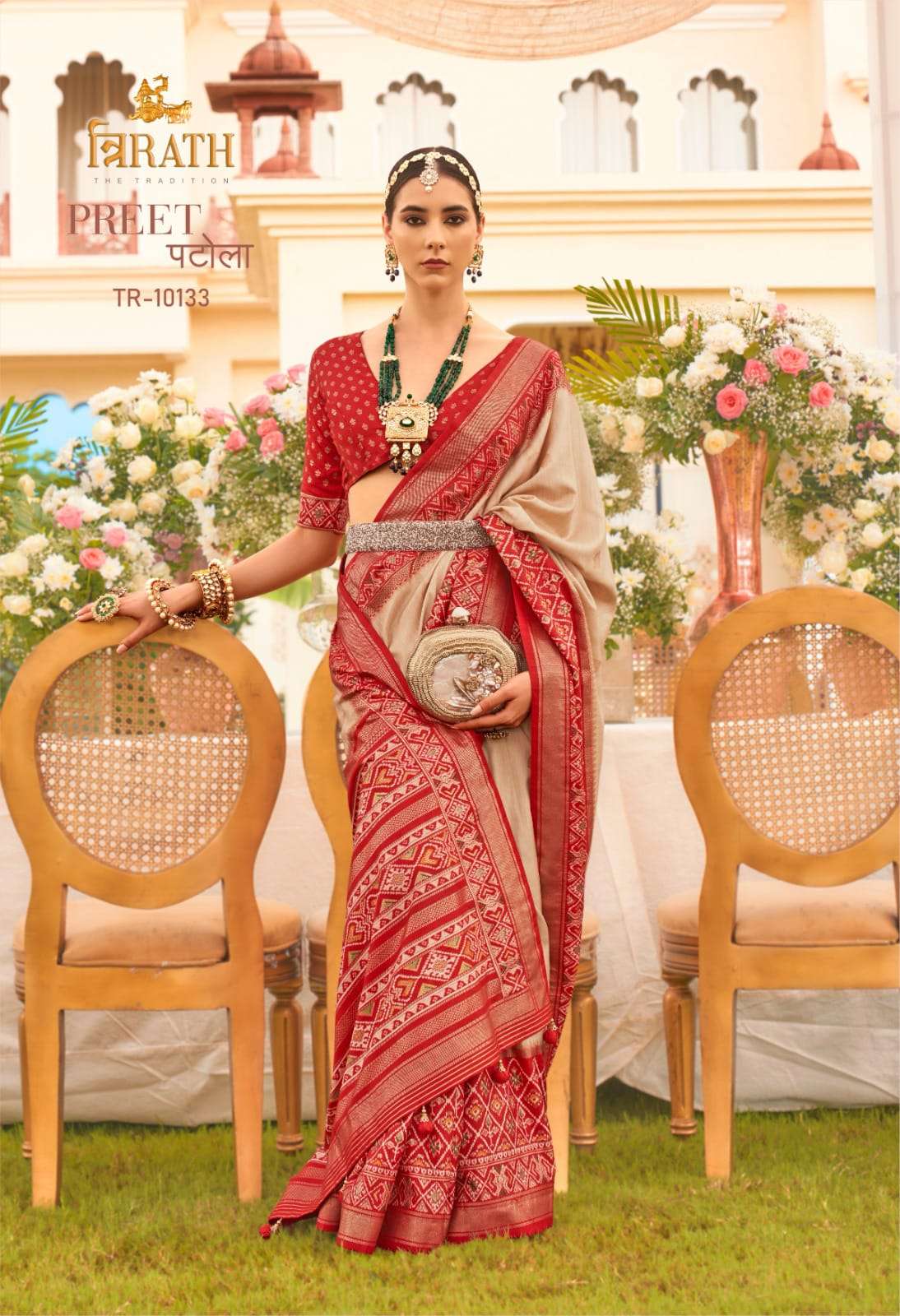 TRIRATH LAUNCH NEW CATALOUGE PREET PATOLA DESIGN-10141