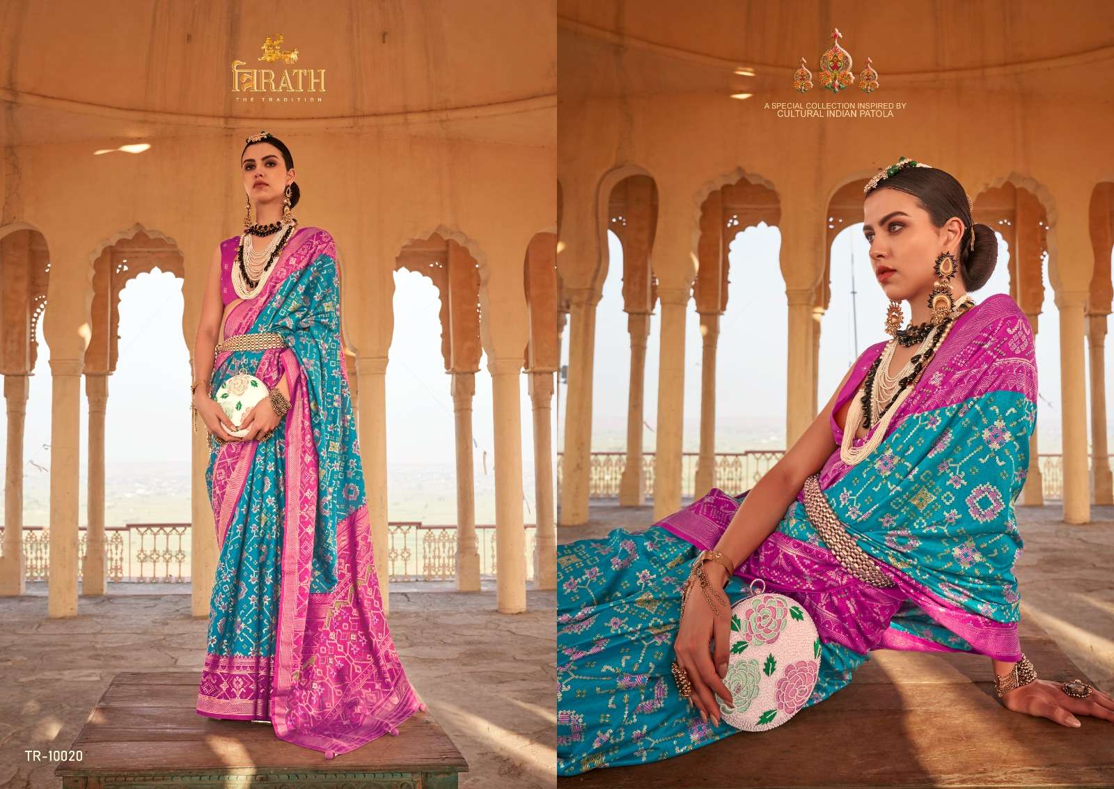 TRIRATH PRESENTS NEW CATALOUGE PURE PATOLA VOL-2 DESIGN NO-10020