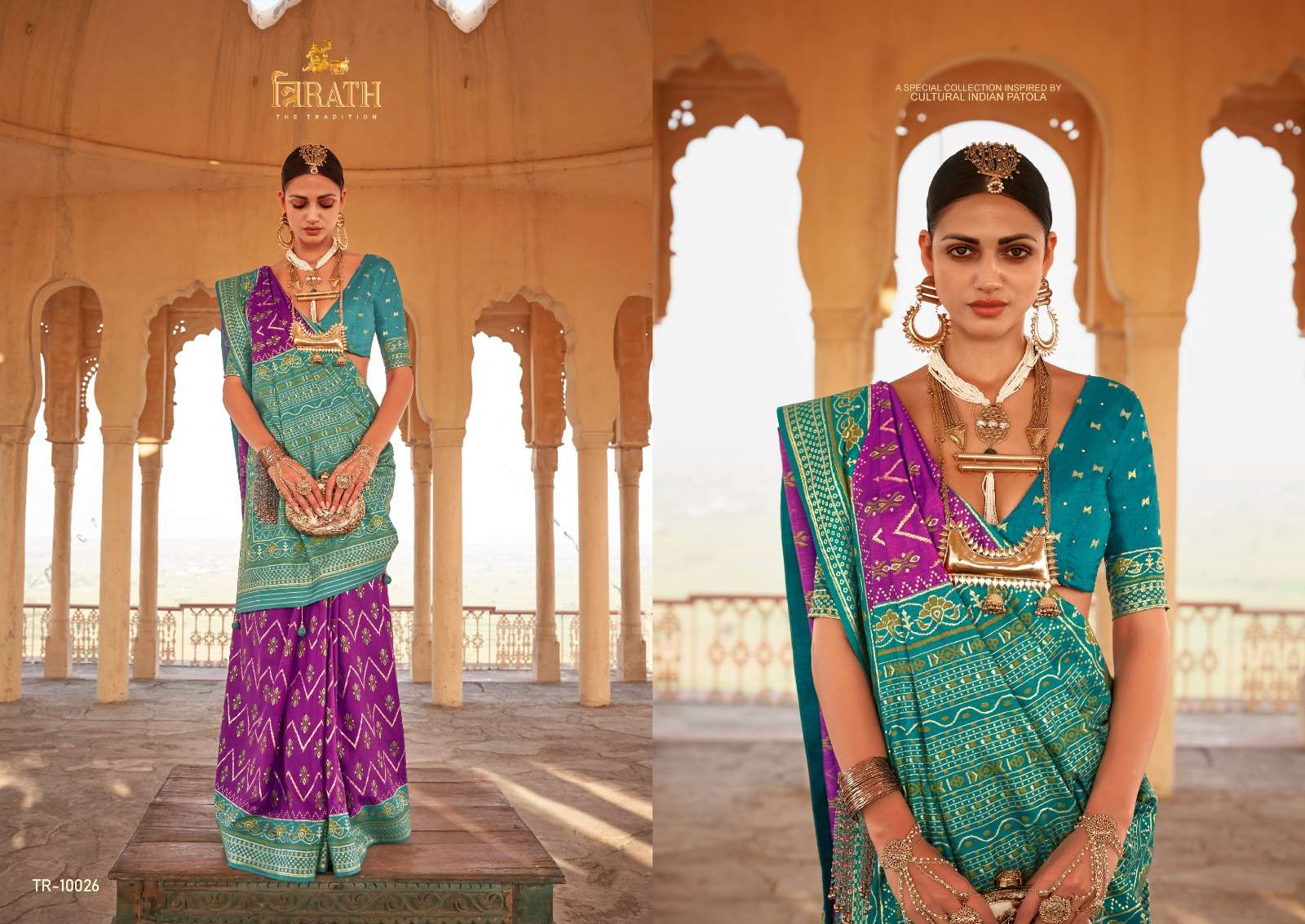 TRIRATH PRESENTS NEW CATALOUGE PURE PATOLA VOL-2 DESIGN NO-10026