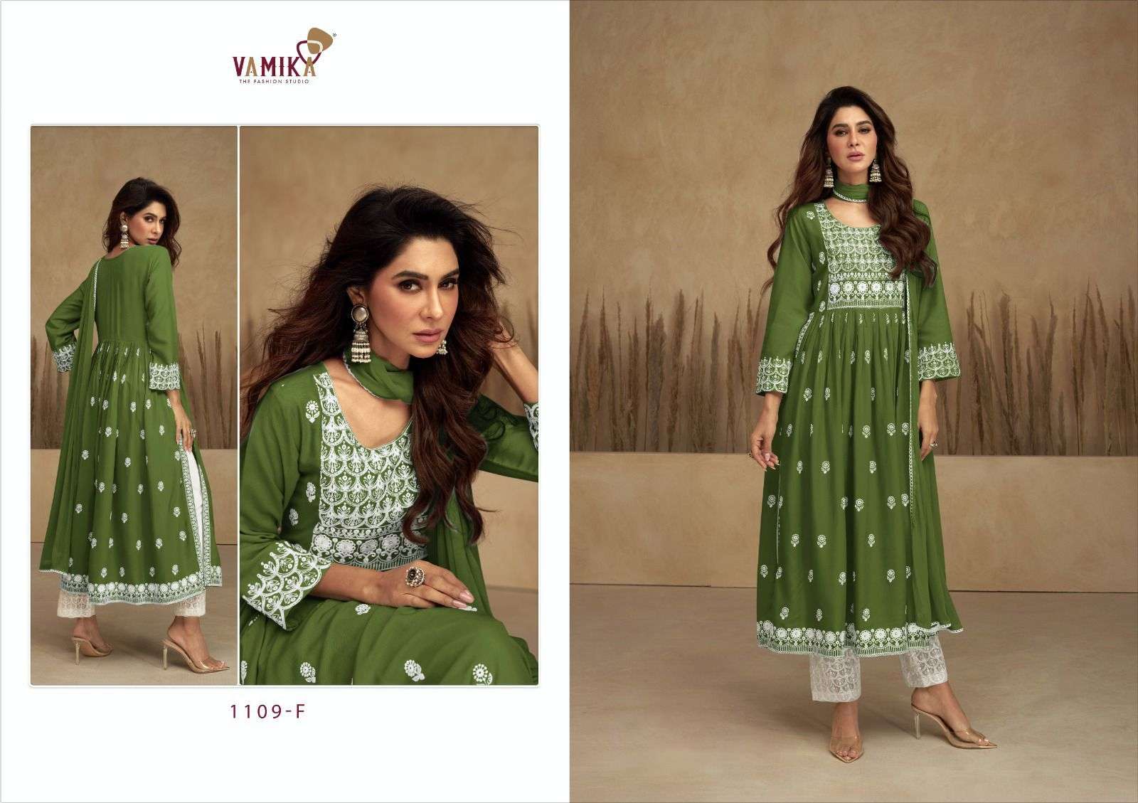 VAMIKA BRAND PRESENTS NEW CATALOUGE AADHIRA VOL-7 GOLD
