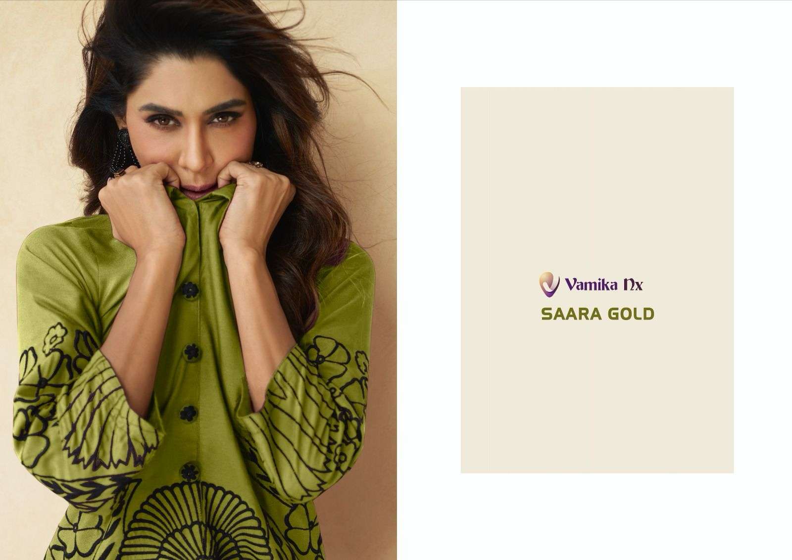 VAMIKA LAUNCH NEW CATALOUGE SARRA GOLD 