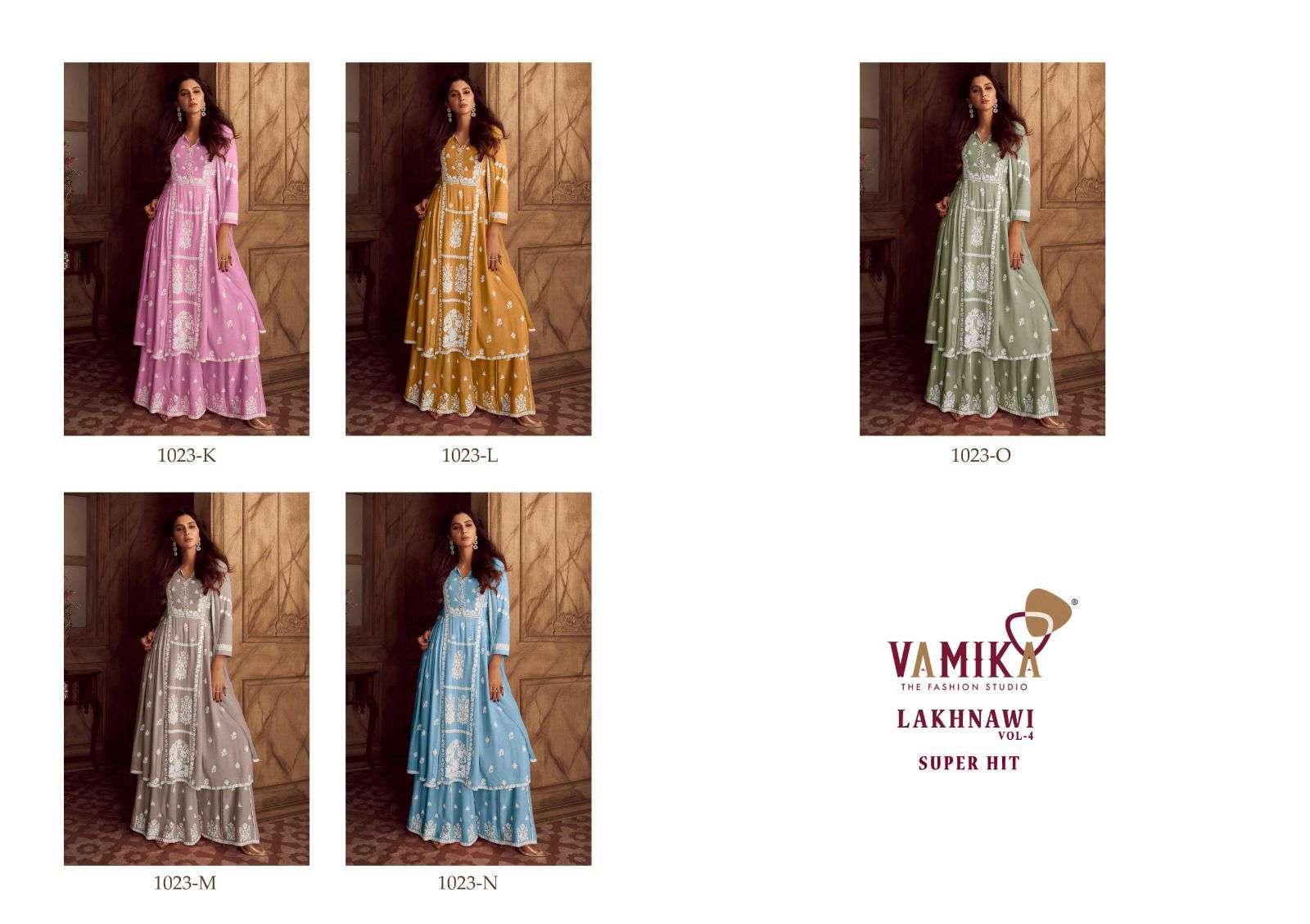 VAMIKA PRESENTS NEW CATALOUGE LAKHNAWI VOL:-4 