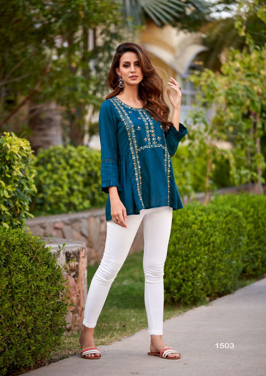 VAMIKA PRESENTS NEW CATALOUGE RANG MAHAL DESIGN NO-1503