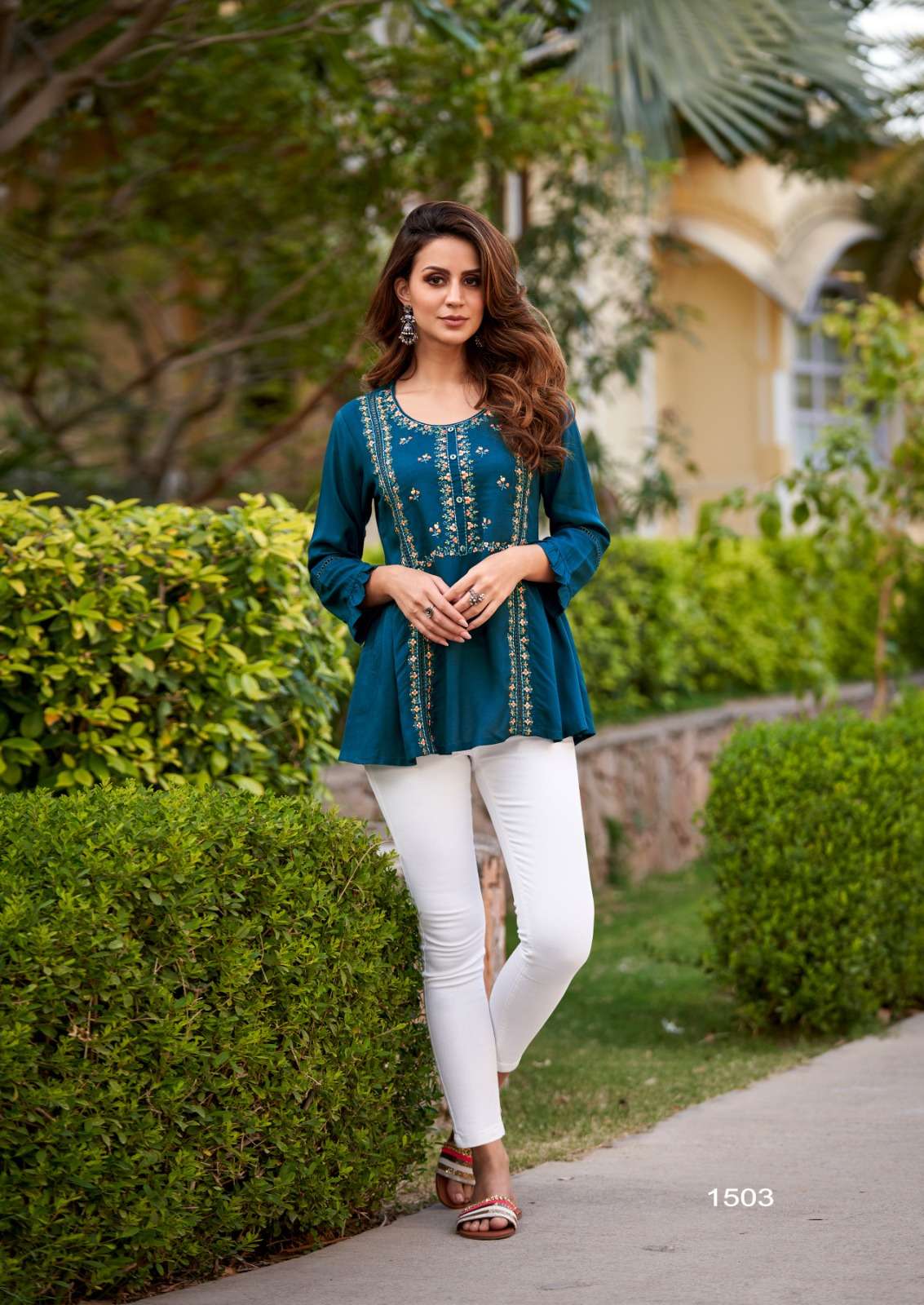 VAMIKA PRESENTS NEW CATALOUGE RANG MAHAL DESIGN NO-1503