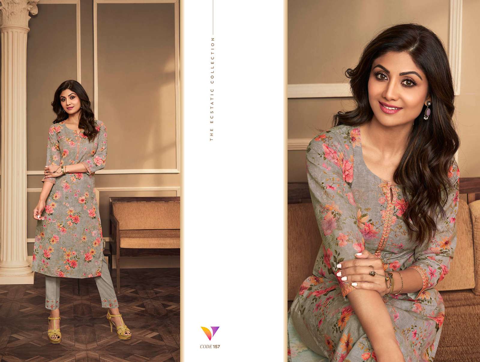 VATSAM PRESENTS NEW CATALOUGE SHILPA LINEN COLLECTION 