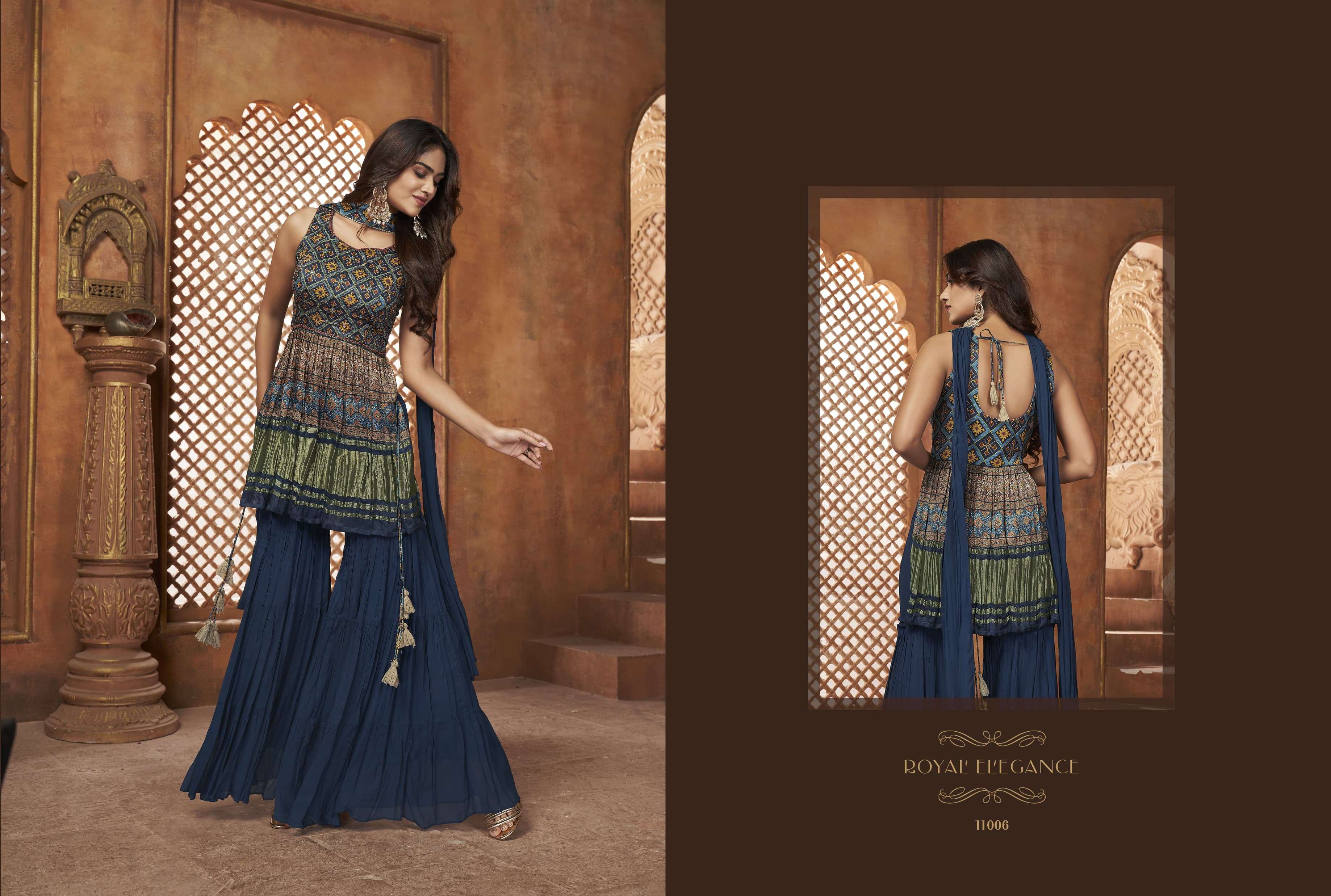 VEERASAT PRESENTS NEW CATALOUGE  NOOR VOL-02 DESIGN NO-11006