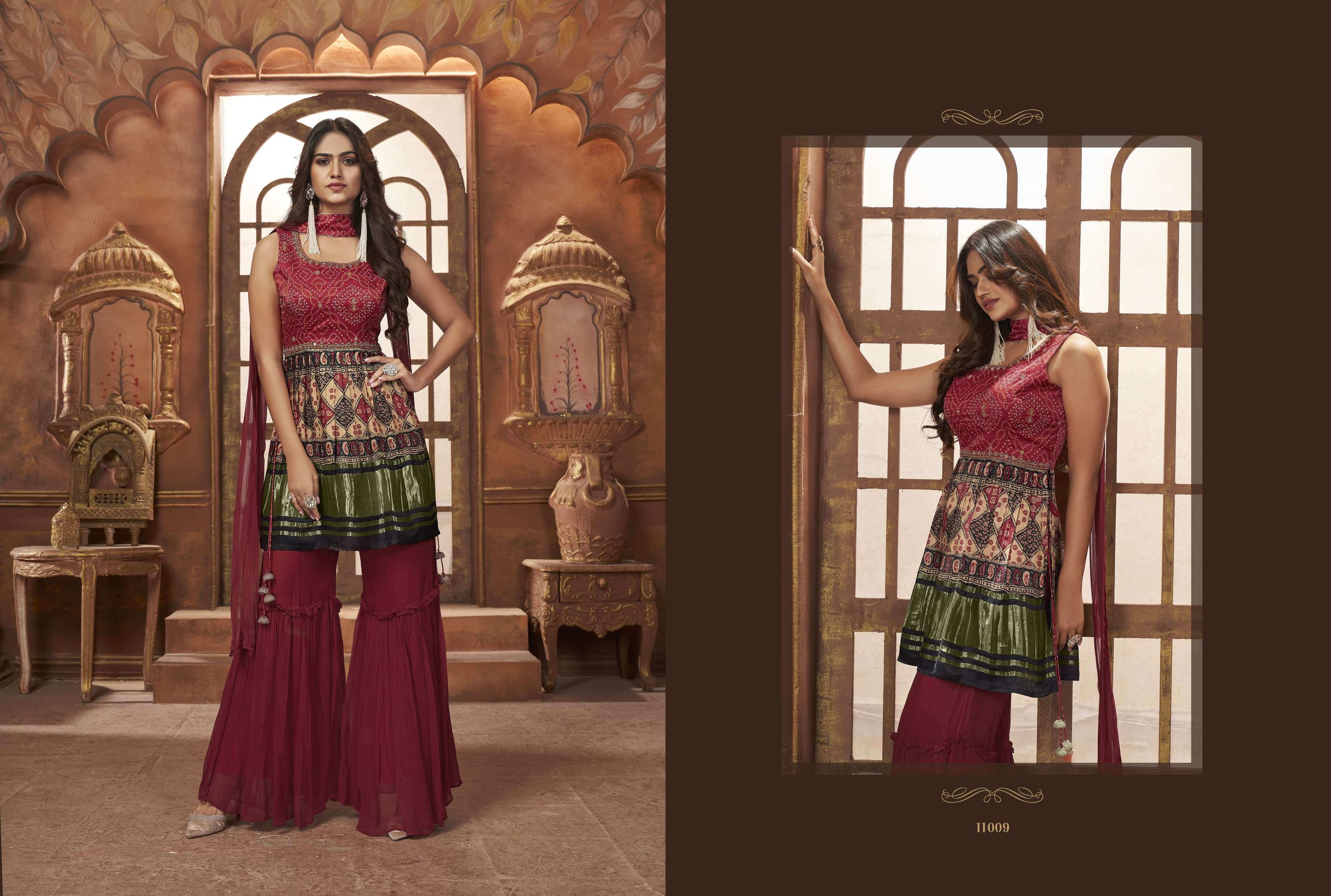 VEERASAT PRESENTS NEW CATALOUGE  NOOR VOL-02 DESIGN NO-11008